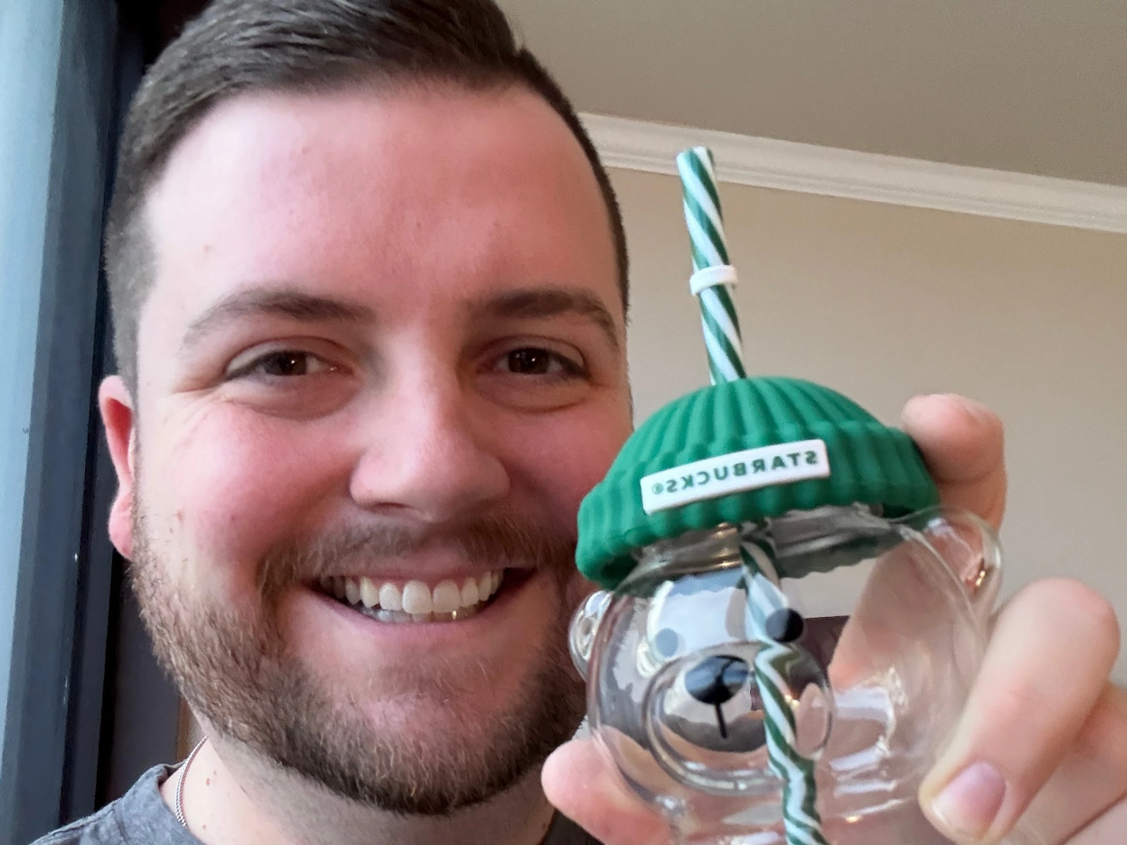 I bought the viral Starbucks bear cup after camping outside the store at 1 a.m. They only had 2 in stock.