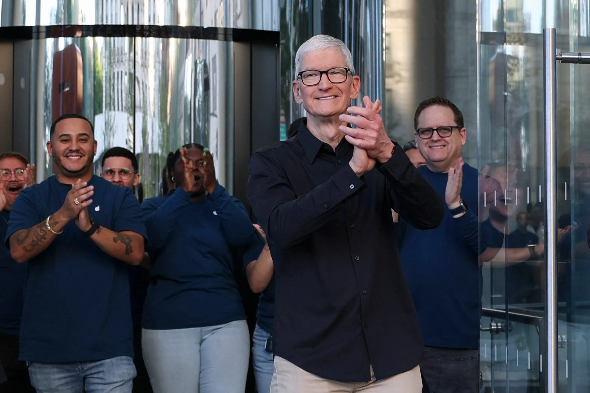 Photos show Apple fans lining up around the world for the launch of iPhone 17 and iPhone Air