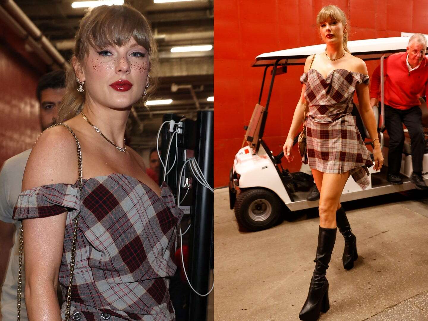 Taylor Swift brought luxury fashion to Monday night football in an outfit that cost over $51,000