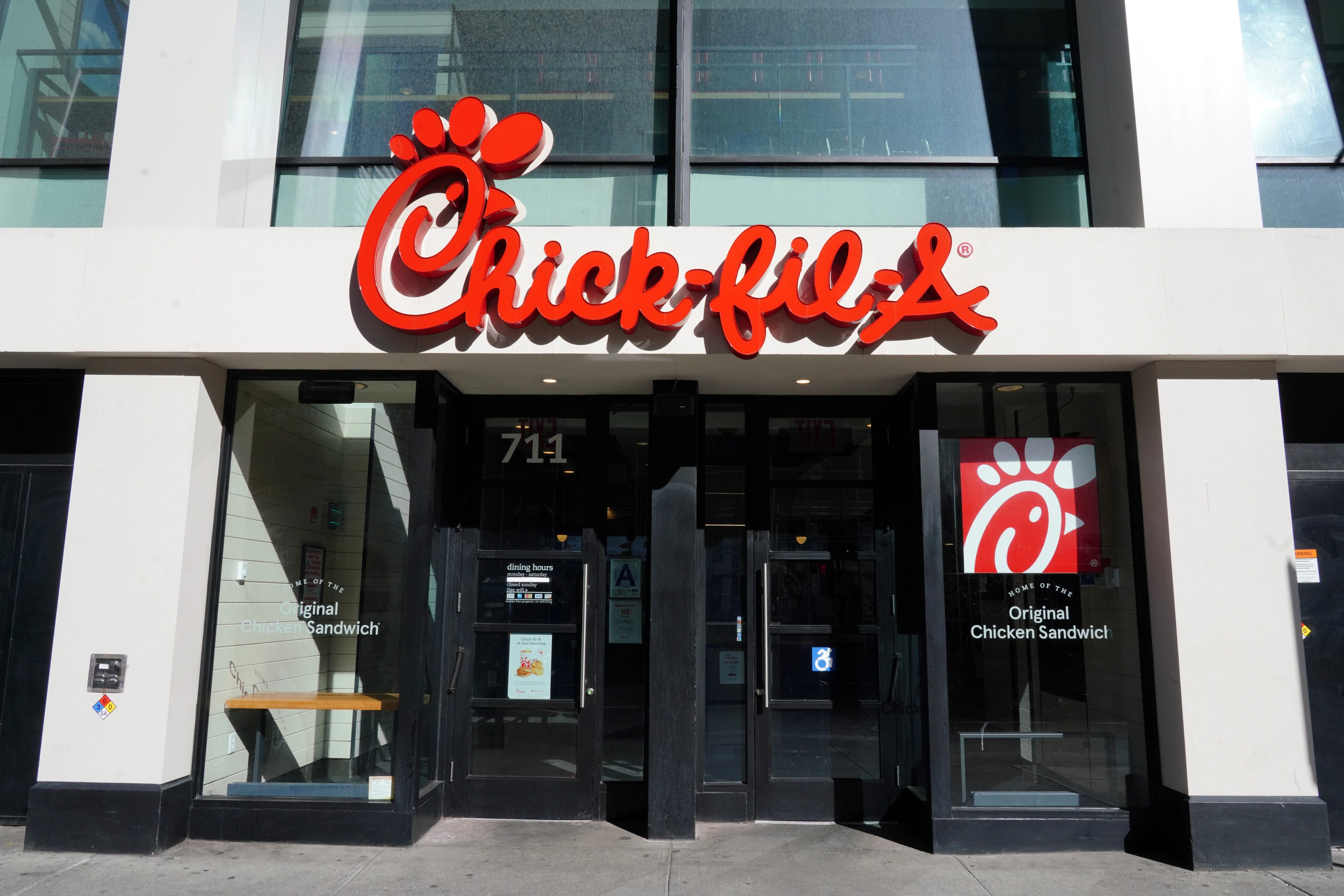 I ordered a Chick-fil-A family meal deal. We saved money, but I'm not sure the value was there. 