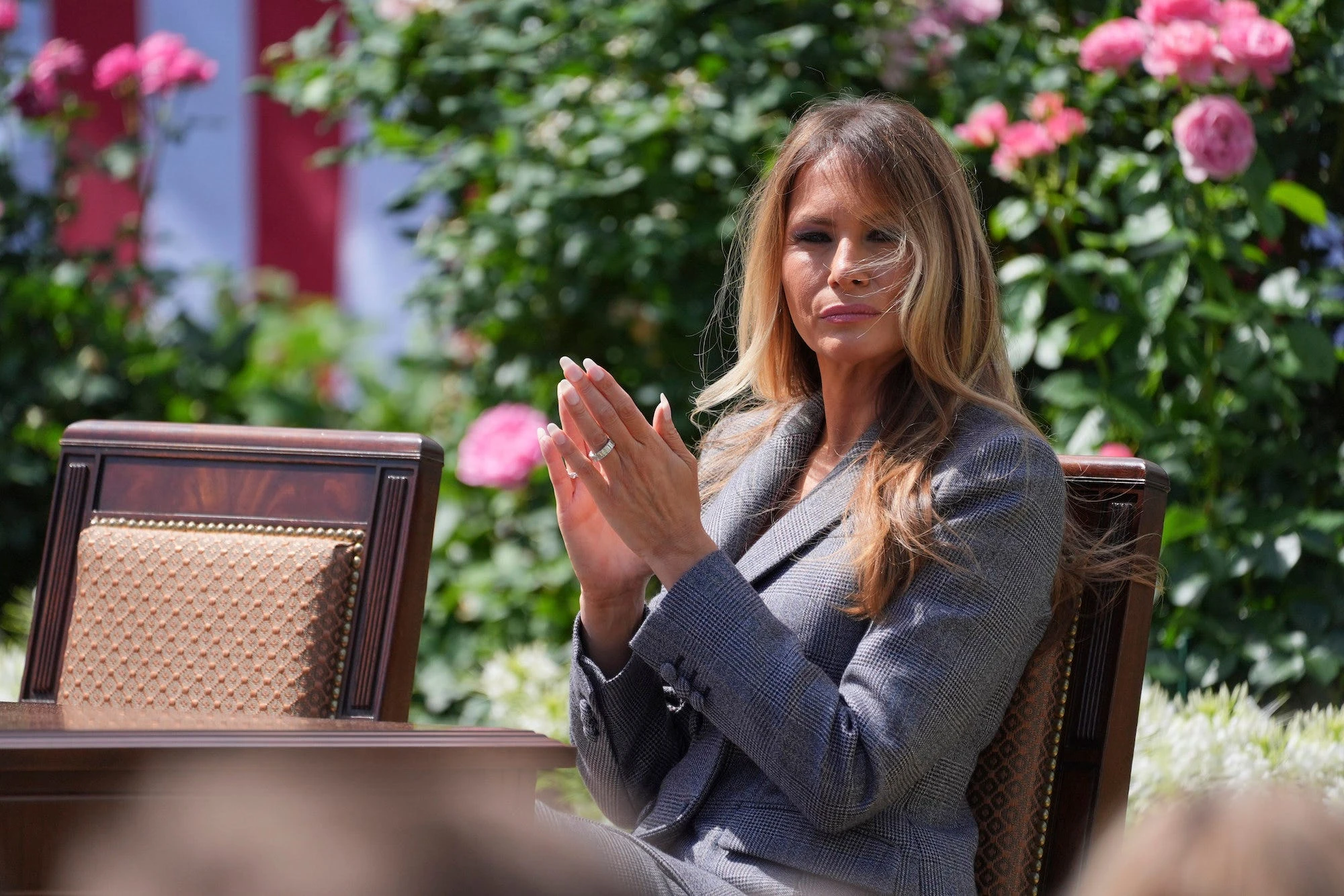 Melania Trump calls AI and social media 'digital candy for the next generation' in rare White House appearance