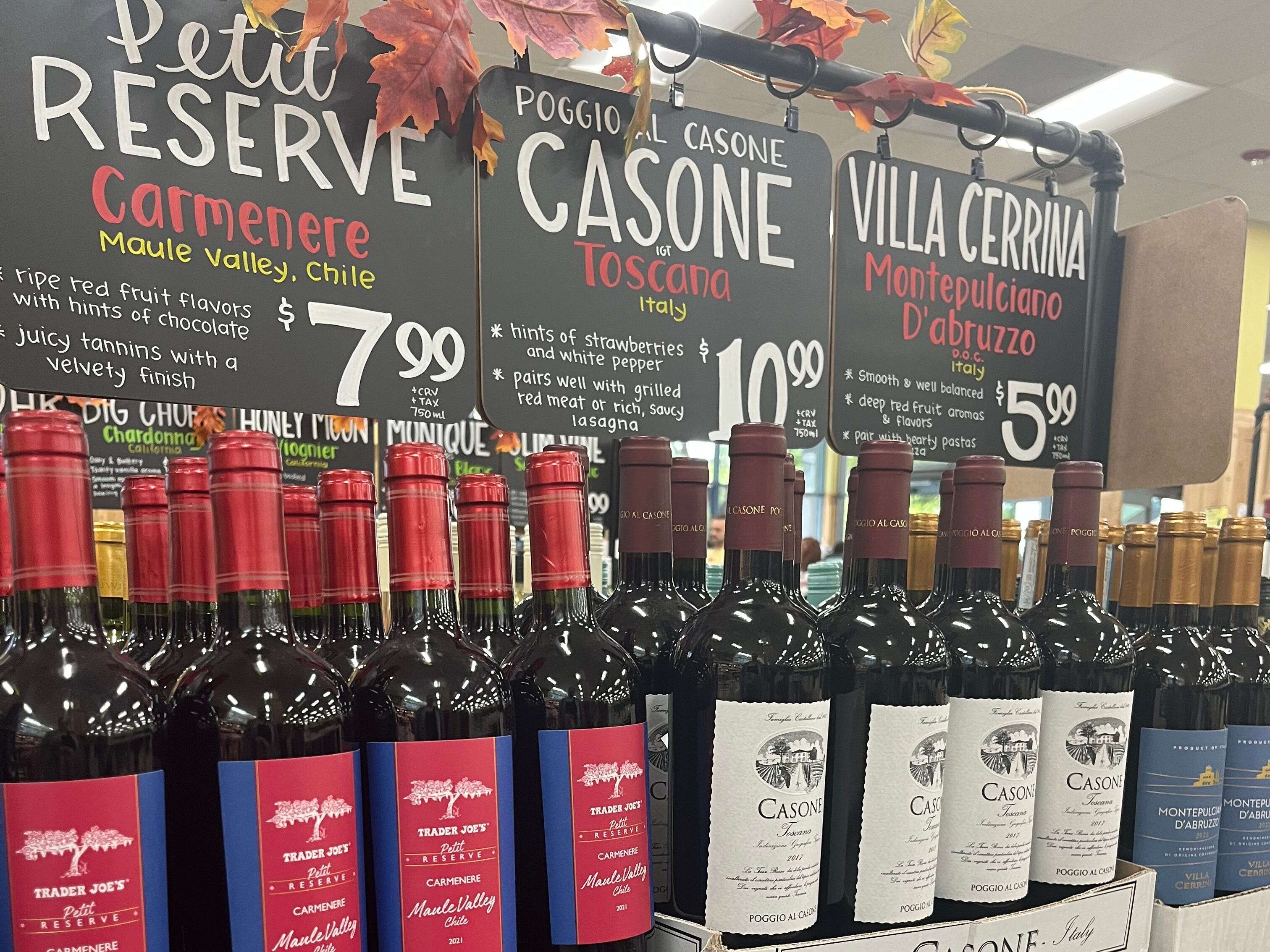 8 of the best wines to buy at Trader Joe's, according to a sommelier