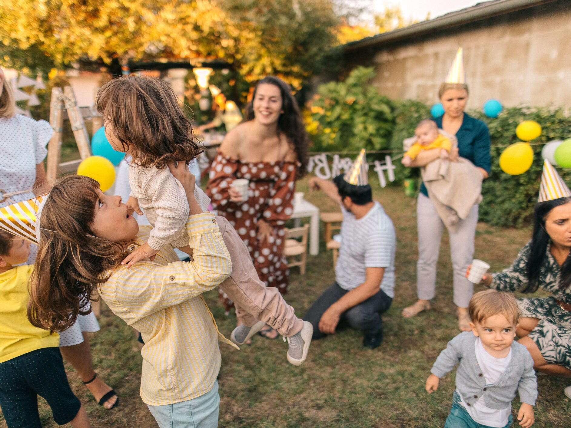 Instead of buying gifts for our daughters, we ask parents to bring toys their kids no longer use. We do an exchange at the party.