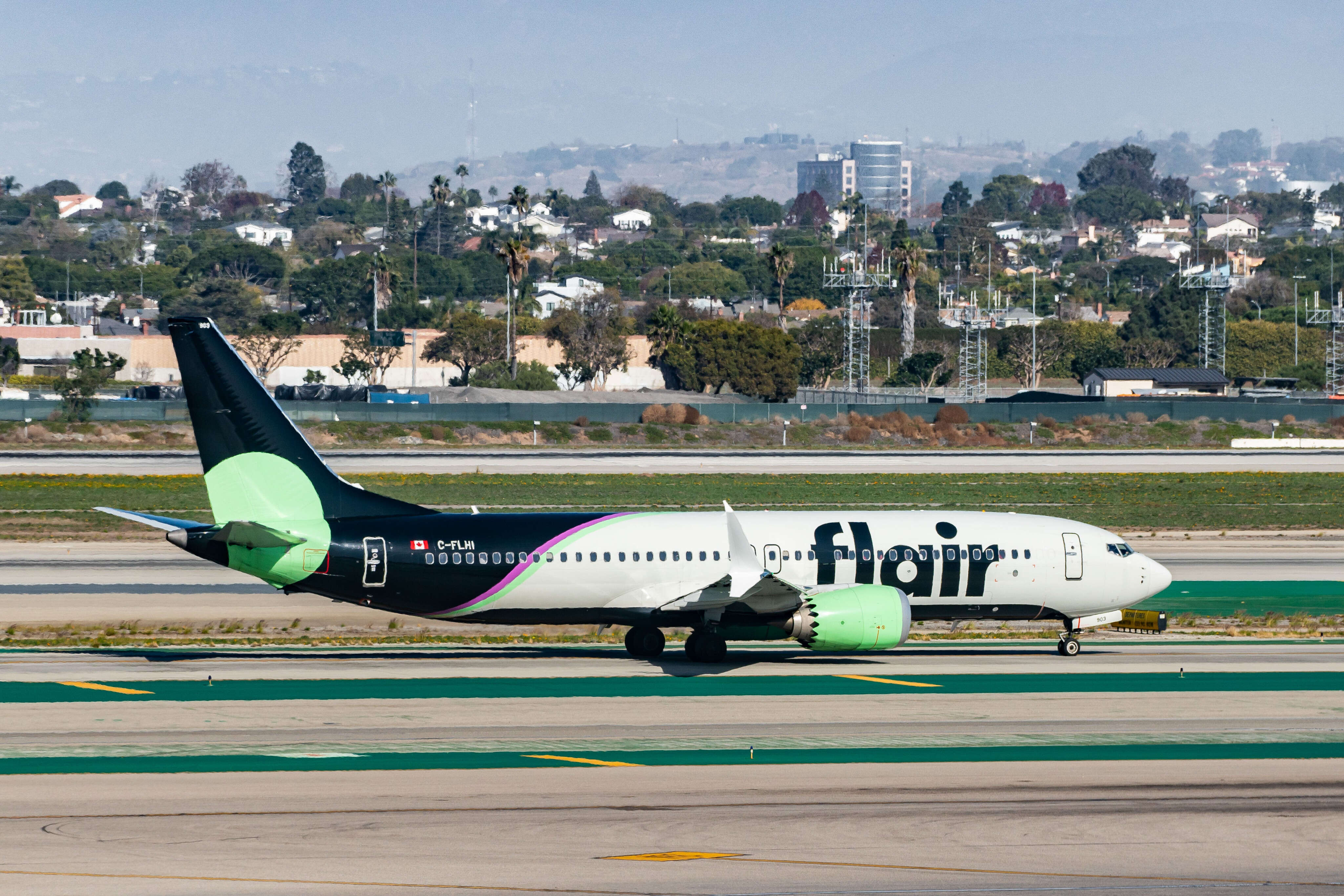 A Boeing 737 Max encountered a flock of geese, leaving the windshield shattered and glass in the cockpit