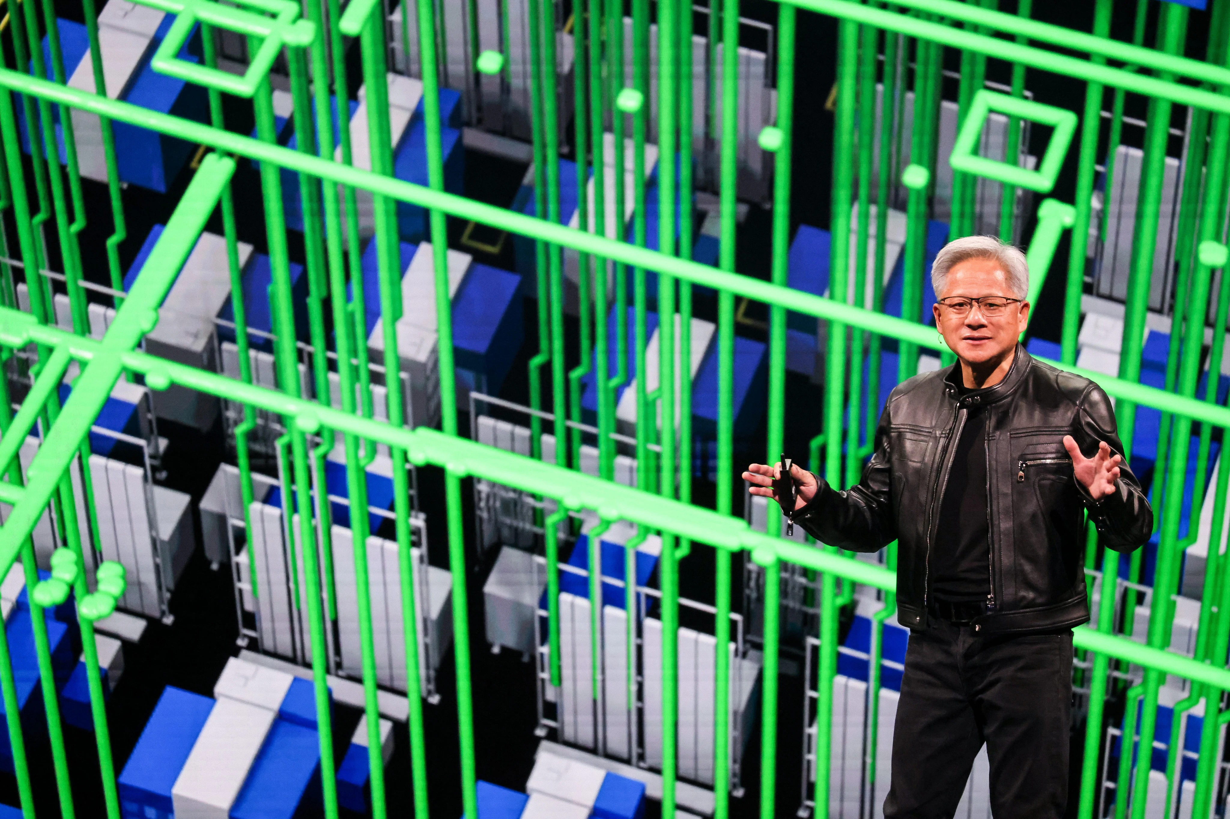 Nvidia CEO Jensen Huang says CEOs who blame AI for job cuts are 'lazy'