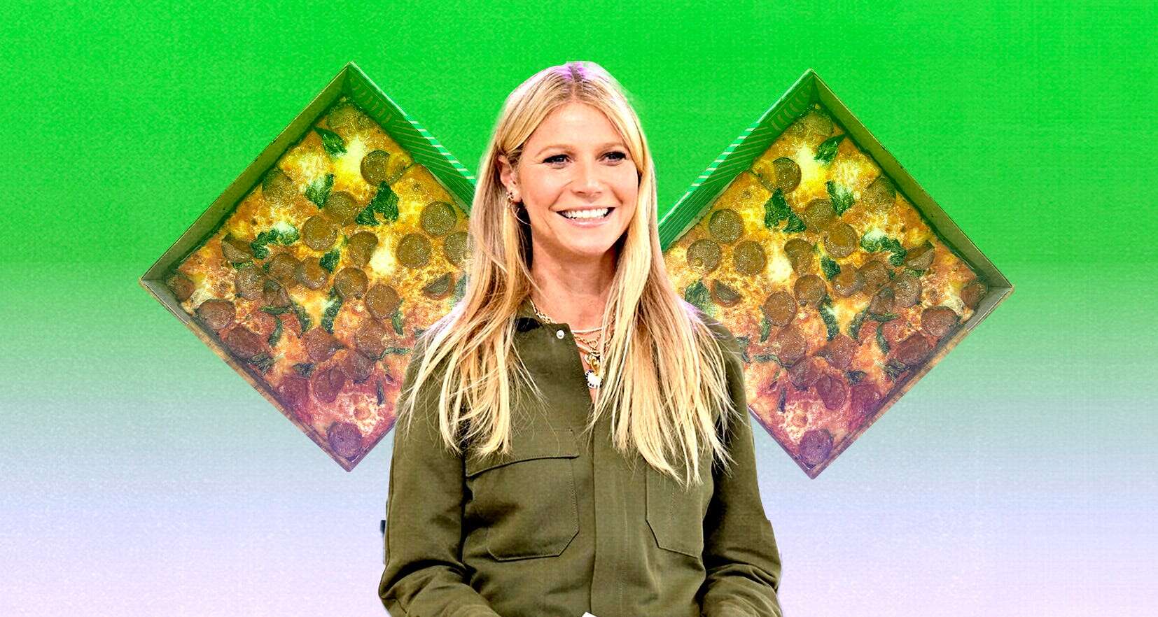 I tried Gwyneth Paltrow's Goop pizza, and it's actually … pretty good? 