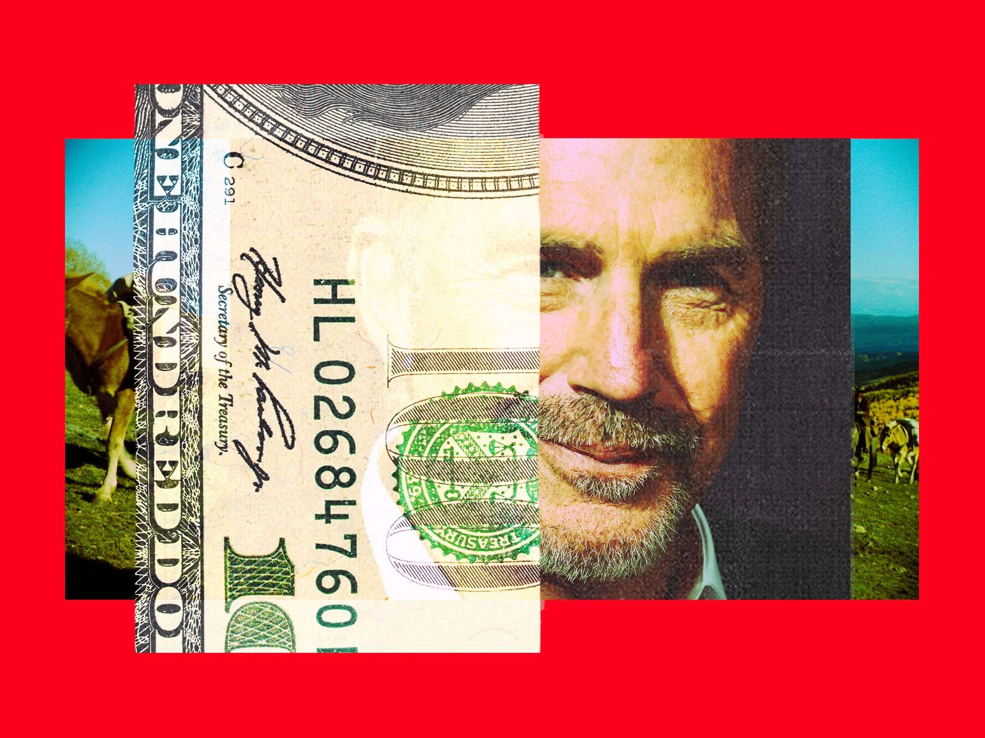 Kevin Costner mortgaged his home and put $38 million of his own money into 