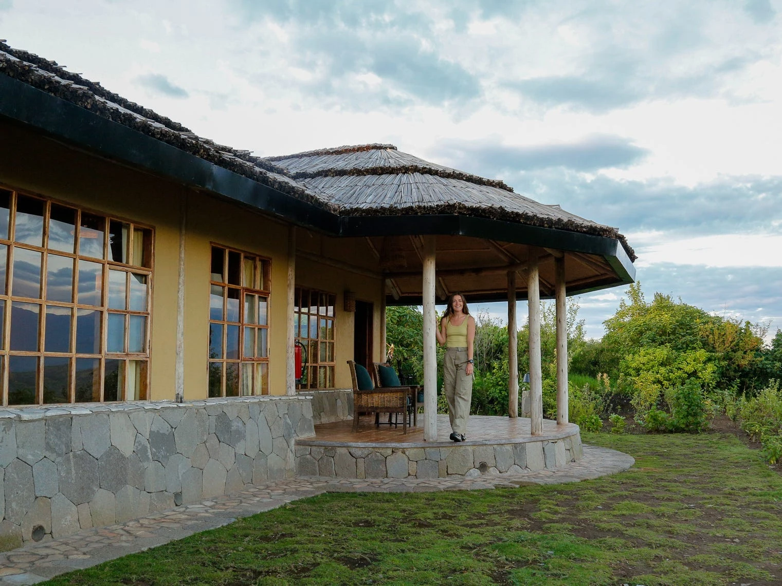 I stayed at a luxury lodge in Uganda. The pool and butler service were nice, but one perk has me dreaming of a return trip.