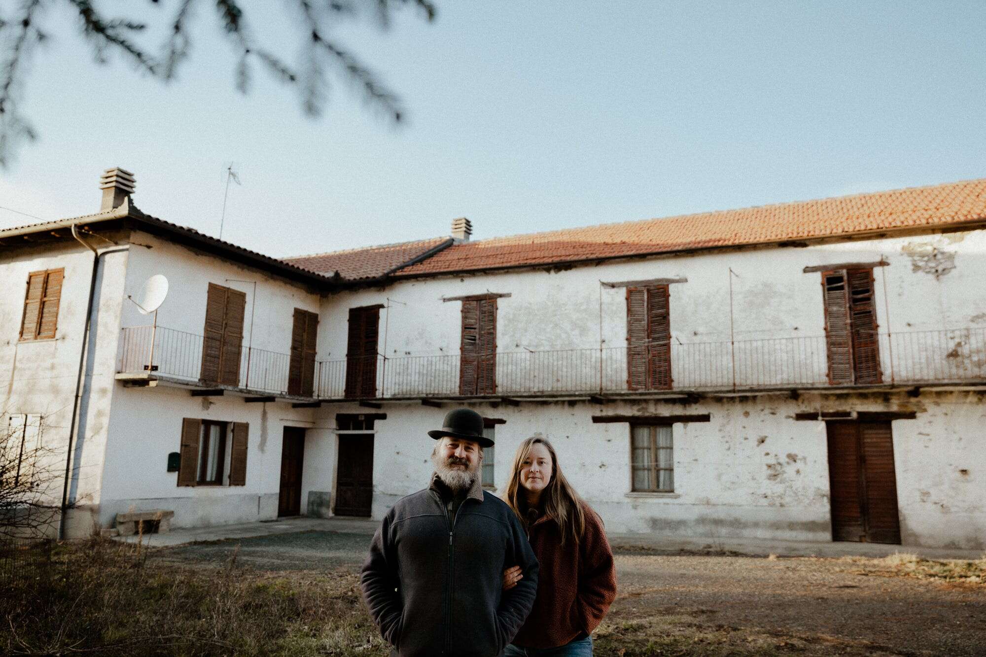 A millennial couple bought an old, abandoned farmhouse and moved to Italy. They said renovating it is a full-time job.  