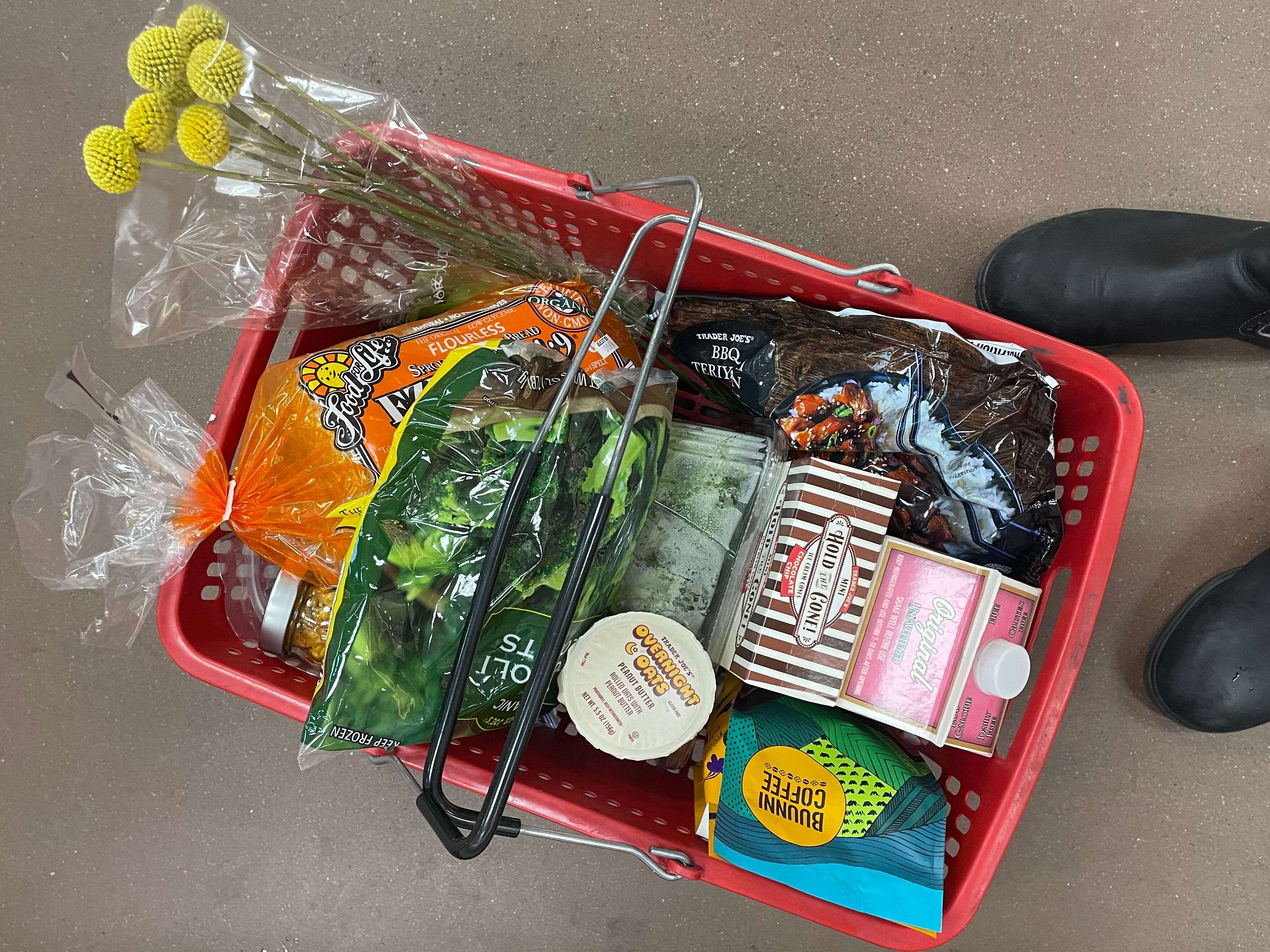 My partner and I spend about $100 a week at Trader Joe's. Here are 12 things we love to buy and how we use them.