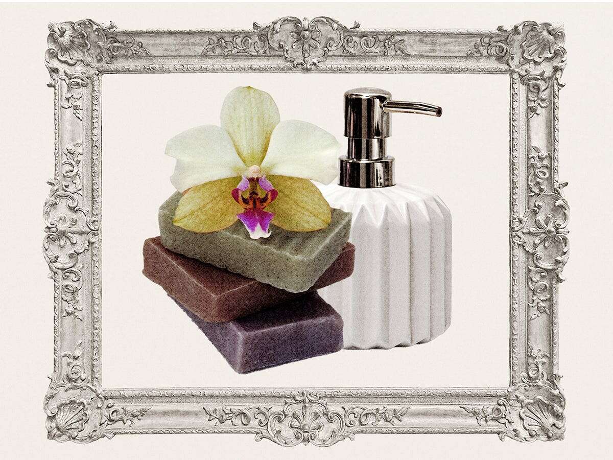 Designer bags are expensive. So some people are buying luxe hand soap instead.