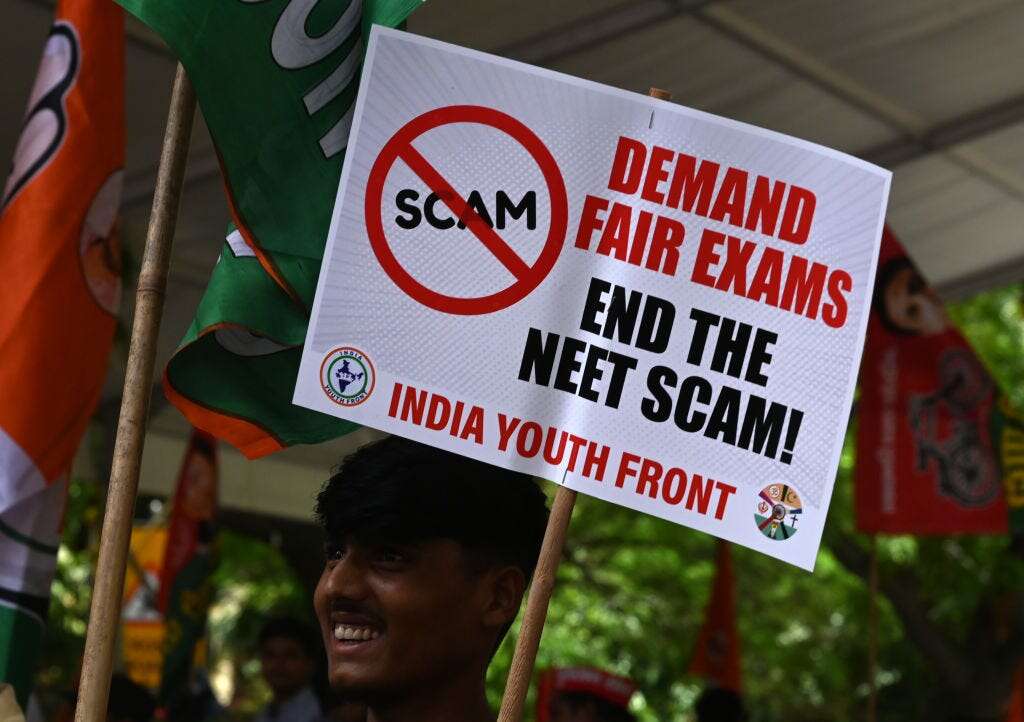 India's exam system is in chaos, with some families paying thousands to help their kids cheat