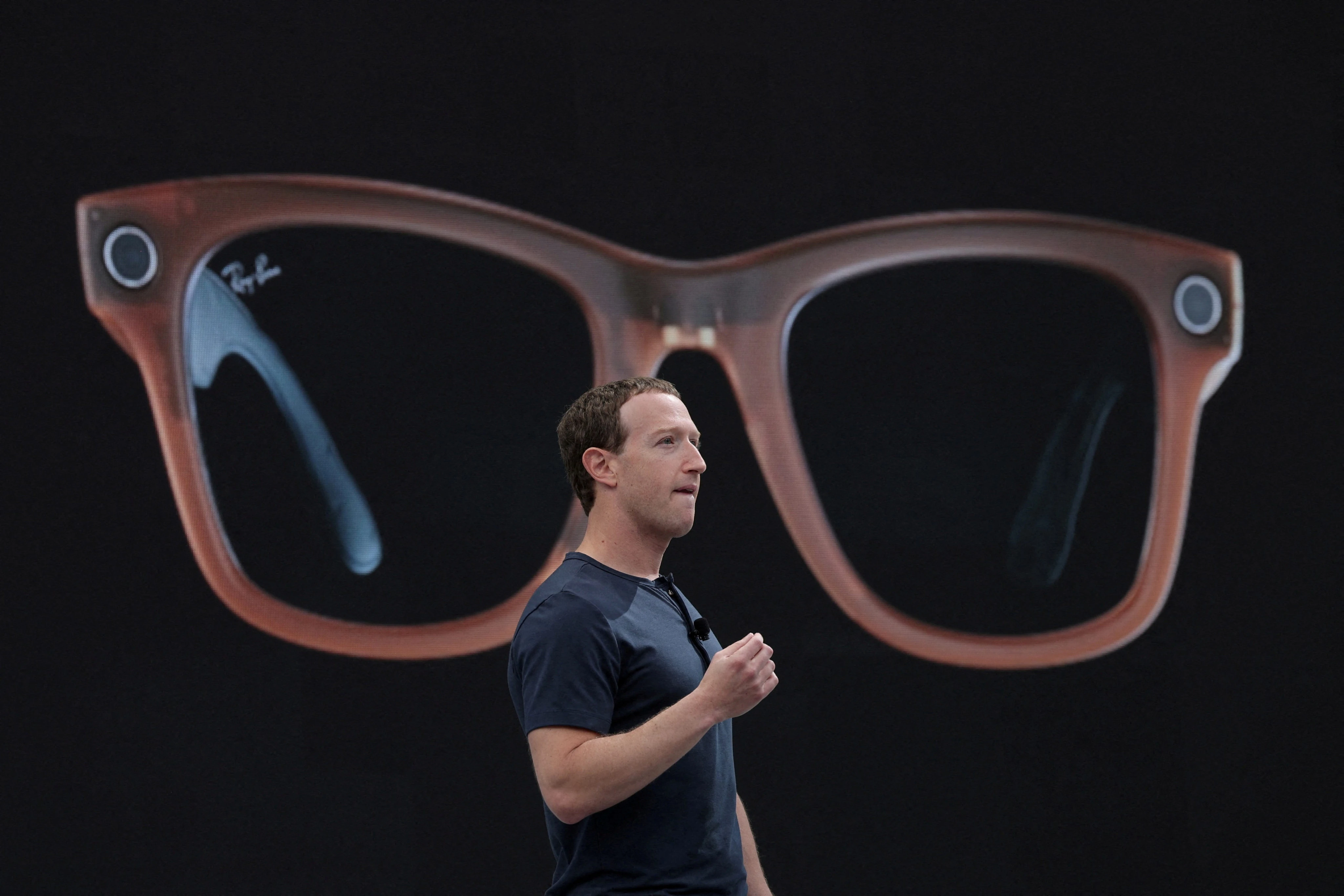 Mark Zuckerberg predicts a future where nearly everyone is wearing AI-powered smart glasses
