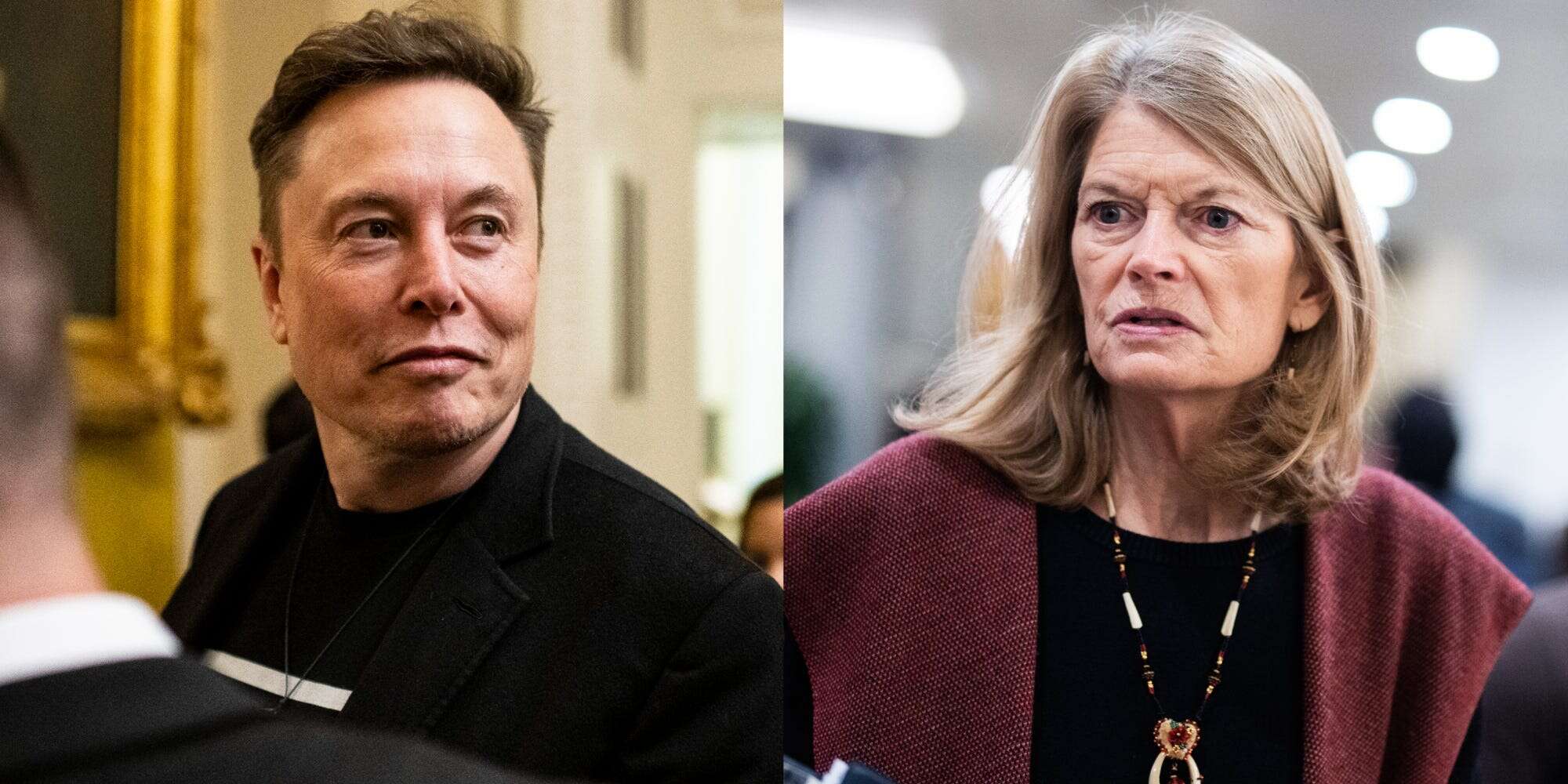 GOP senator says she'll keep criticizing DOGE even if Elon Musk spends 'the next billion dollars that he makes off of Starlink' against her