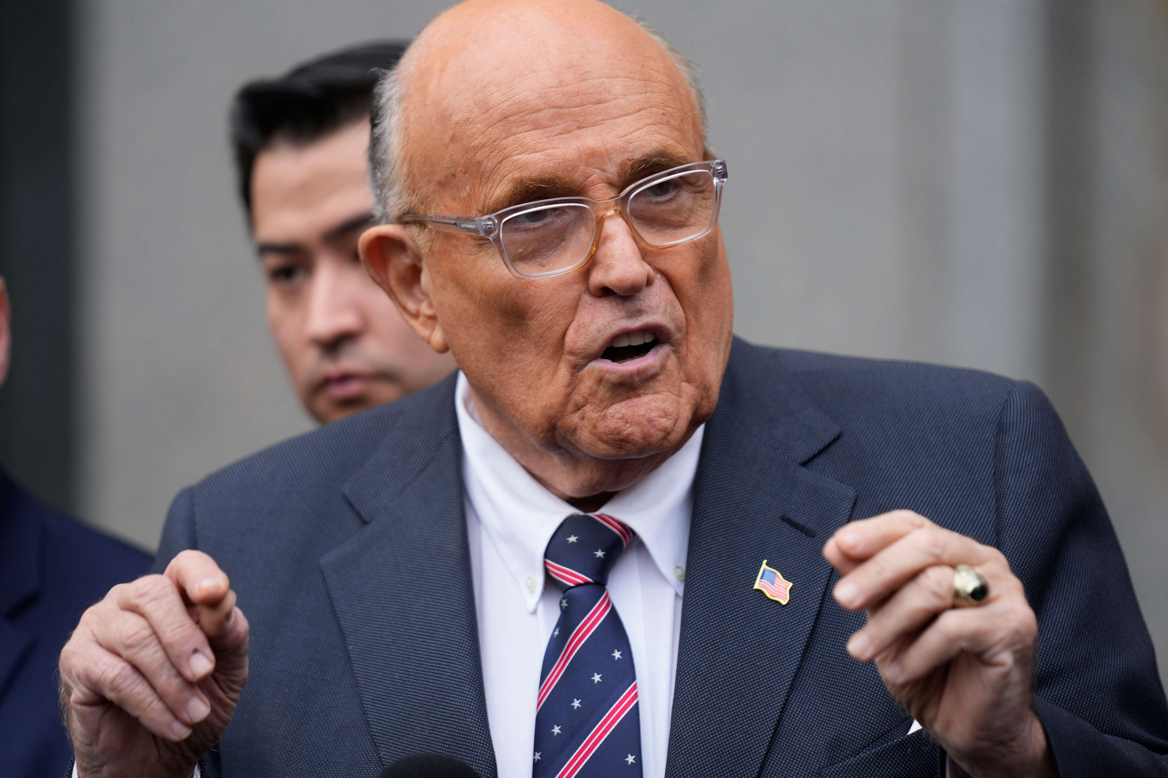 Giuliani is fighting civil contempt penalties sought by two GA election workers. If he loses, Trump can't pardon him.