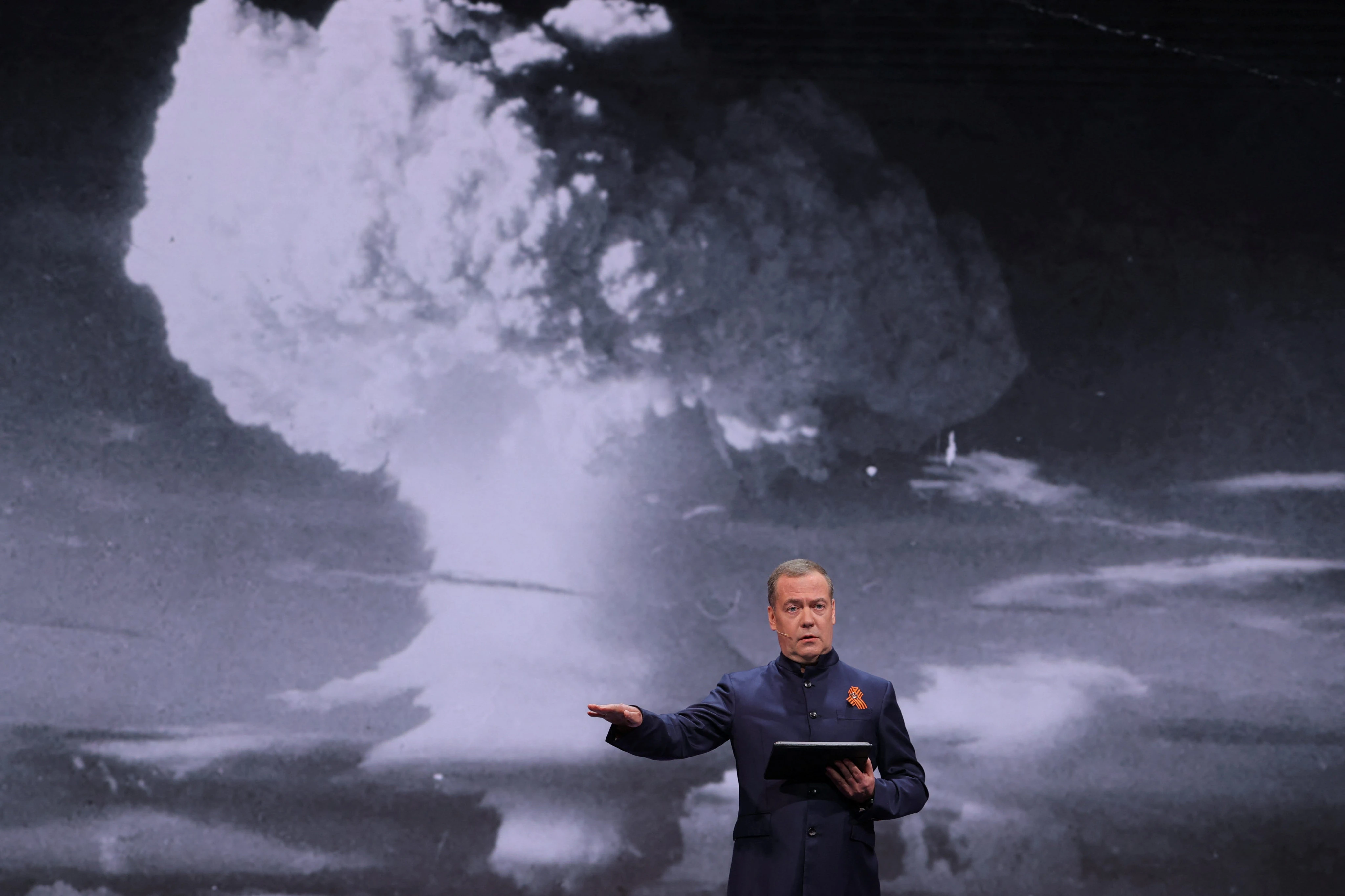 Russia's former president wants to seize a 'buffer zone' in Ukraine. It would take 91 years at Moscow's rate of advance.