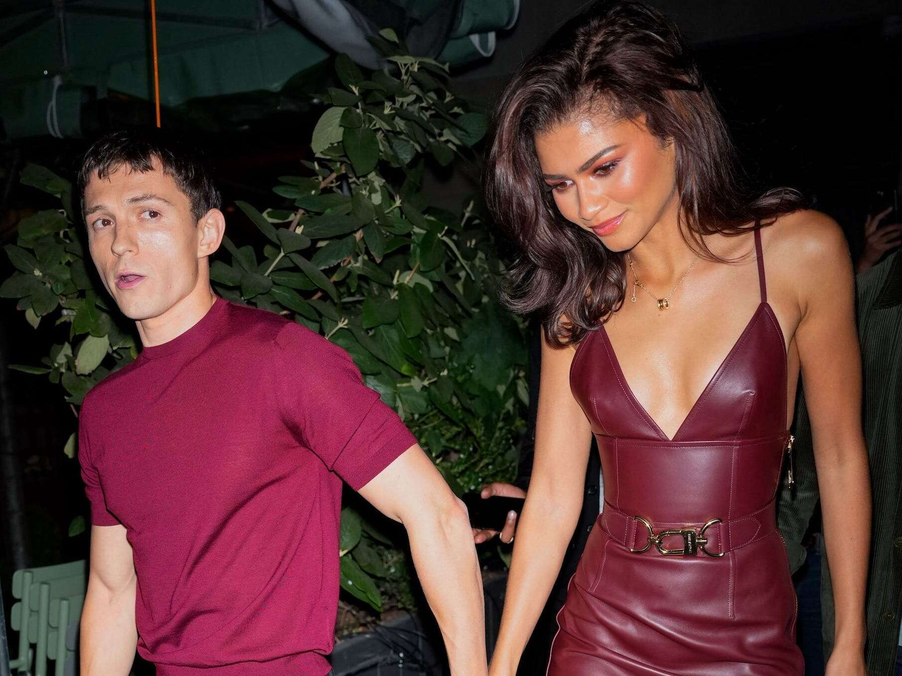 The famously private Zendaya and Tom Holland are rumored to be engaged. Being secretive is good for their brand. 