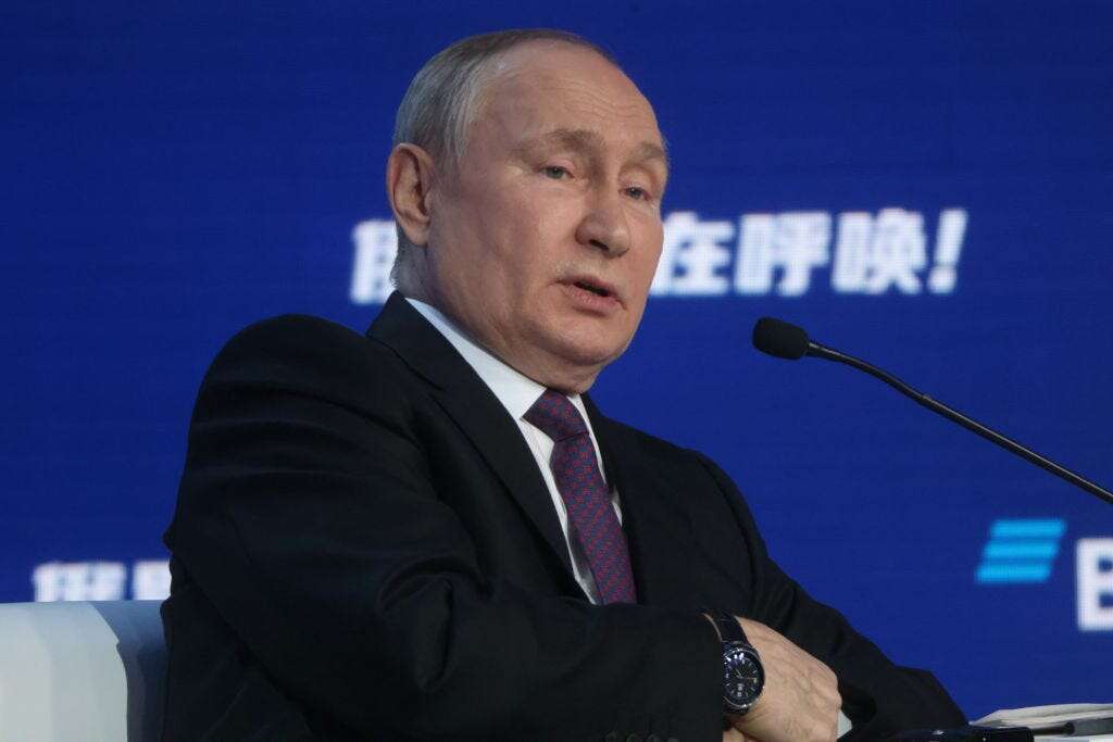 Putin confronted with AI doppelgänger during rambling 4-hour press conference 