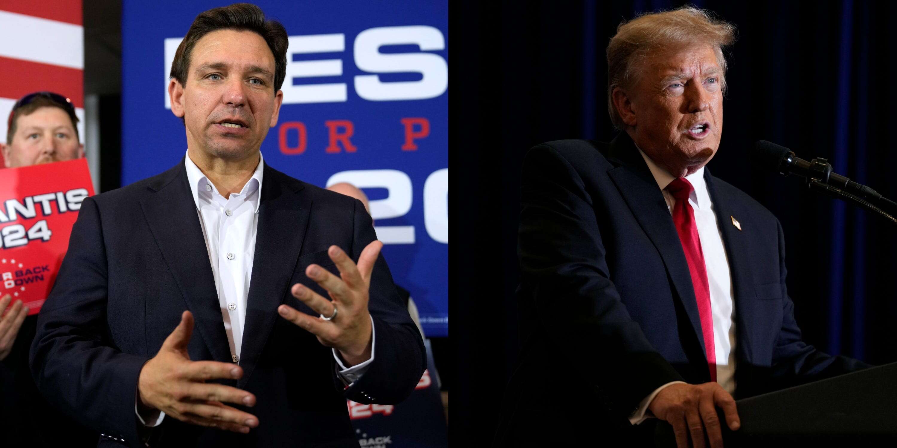 Ron DeSantis says Trump will claim the Iowa caucuses were 'stolen' from him if he loses the pivotal contest: 'He will try to delegitimize the results'