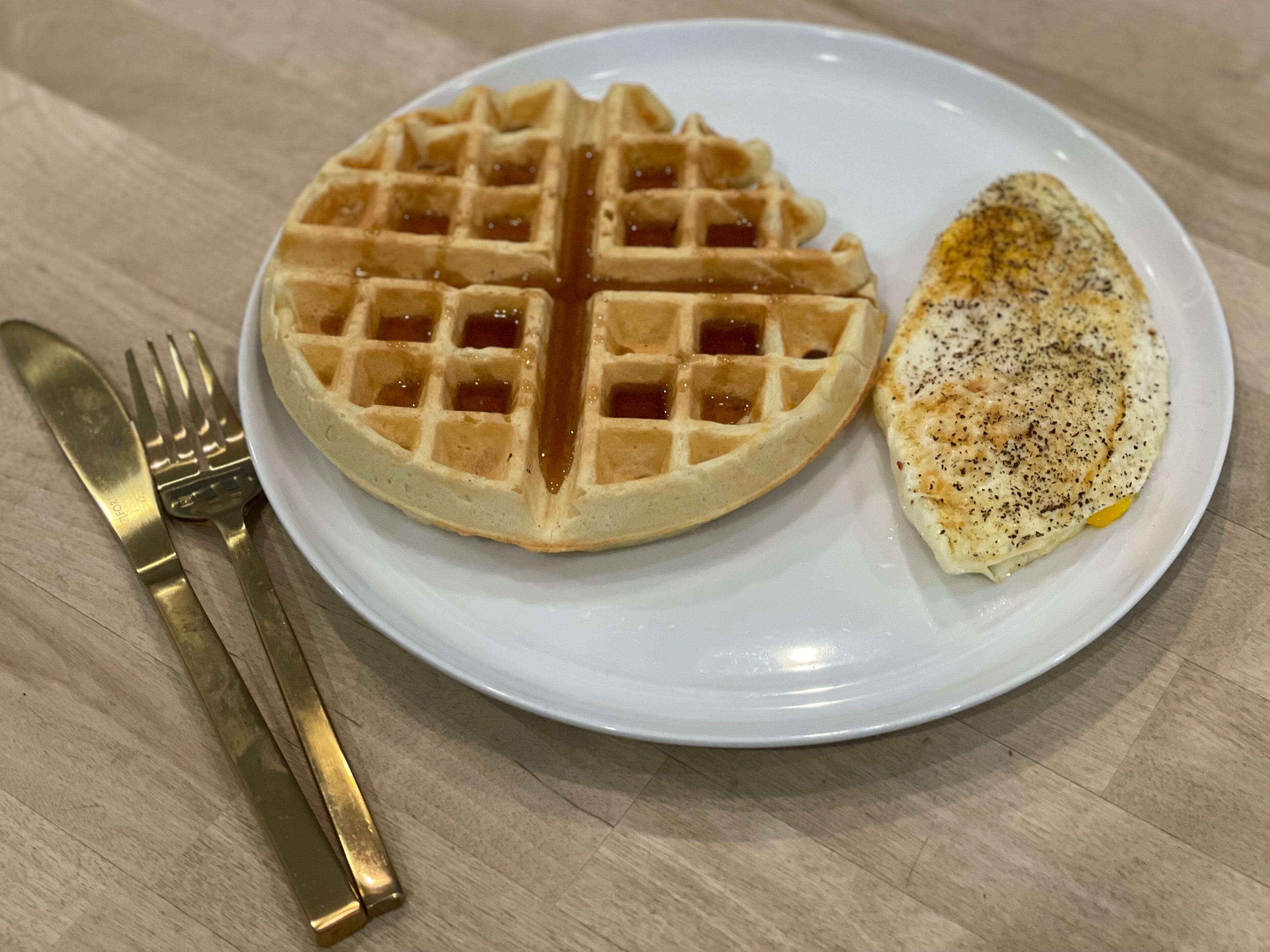 My family loves my fool-proof waffle recipe. One ingredient really makes all the difference.