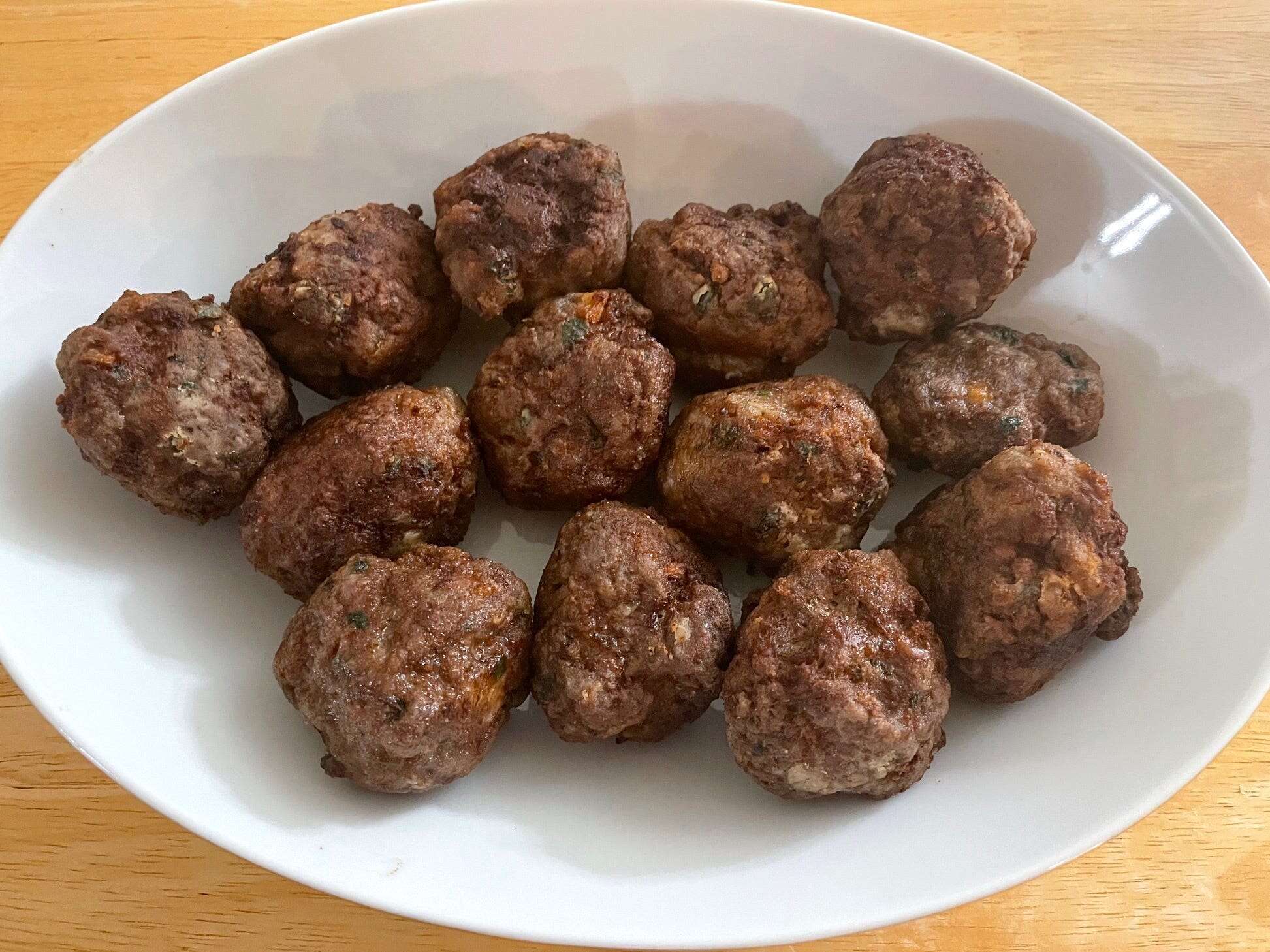 My dad's Greek meatballs are the perfect quick dinner — and so easy to make