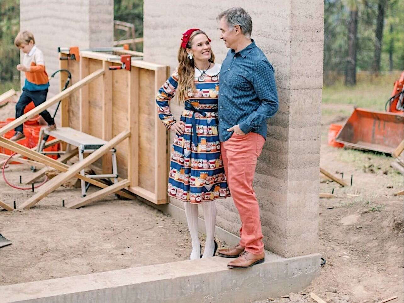 We moved from San Francisco to rural Washington. We built a $40,000 greenhouse to grow food and be more self-sufficient.