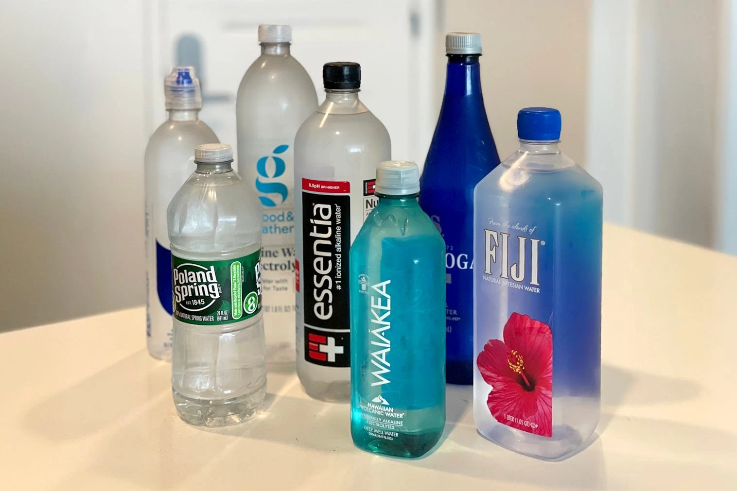 I compared 7 brands of bottled water. No, they didn't all taste the same — and some lived up to their reputations.