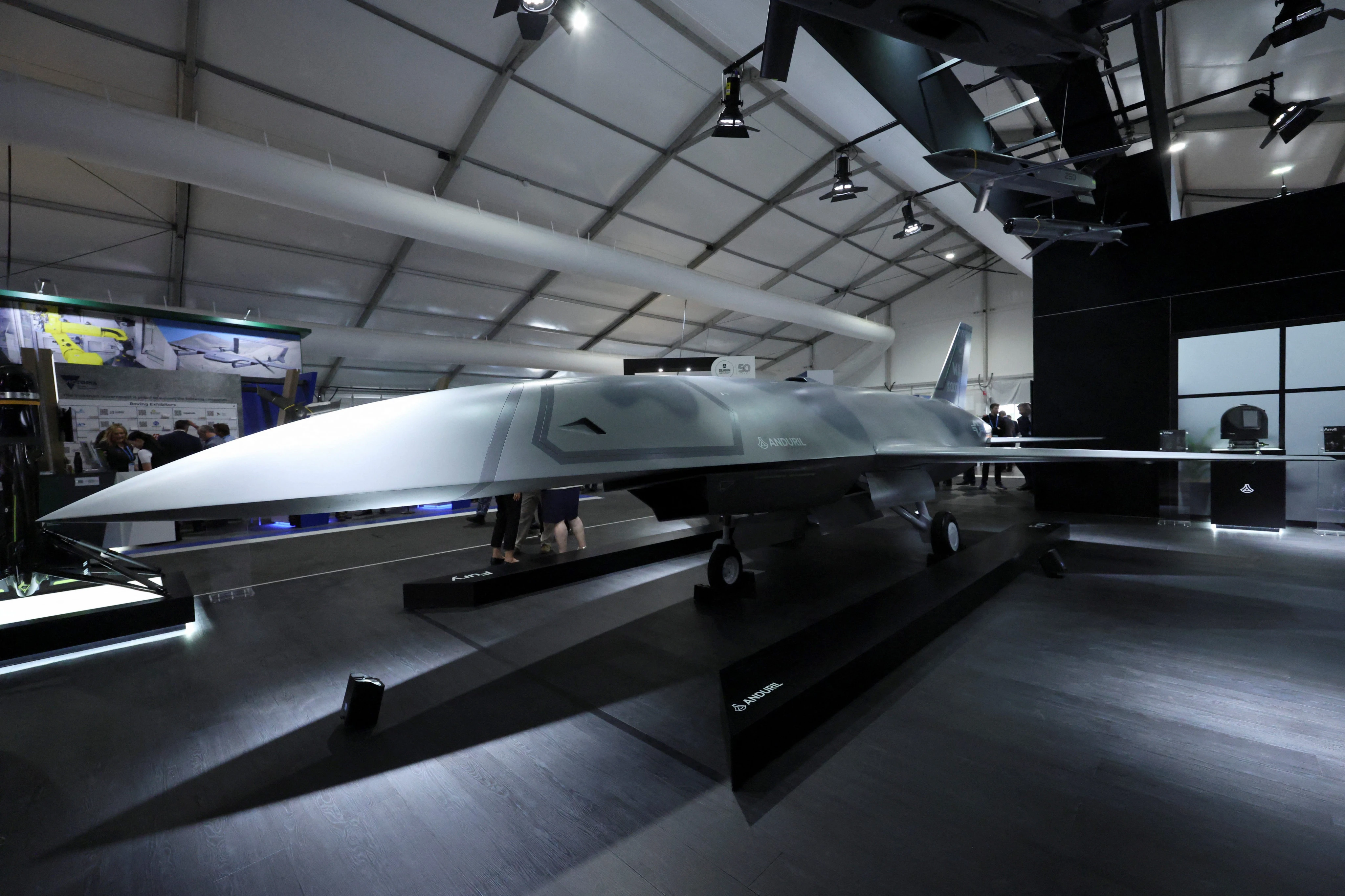 Anduril gave everyone a behind-the-scenes look at Fury, its AI fighter built to fly with America's most fearsome aircraft