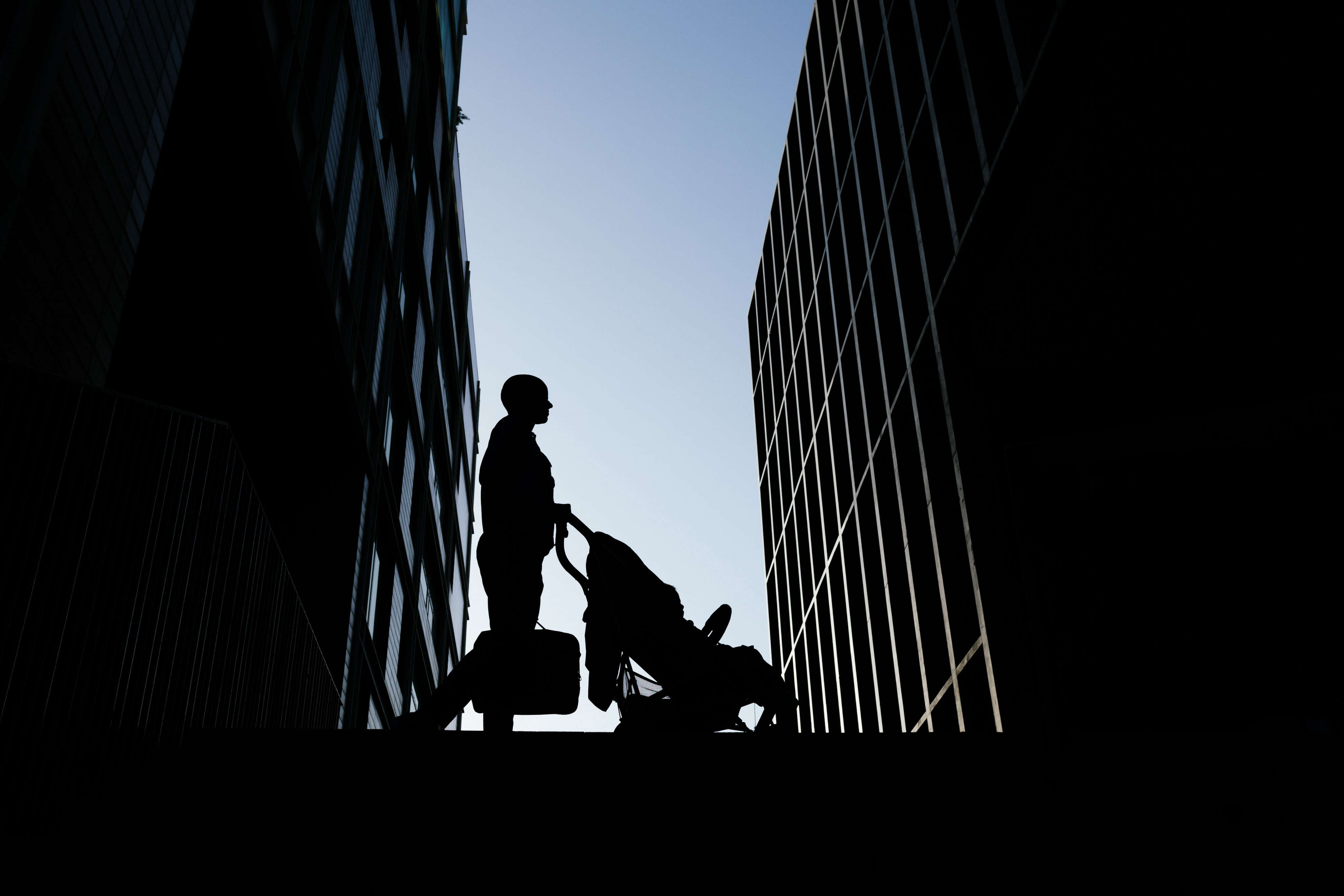 I'm an executive at a stroller company and my husband is a stay-at-home dad. I stop working at 4:30 p.m. every day to be with family.