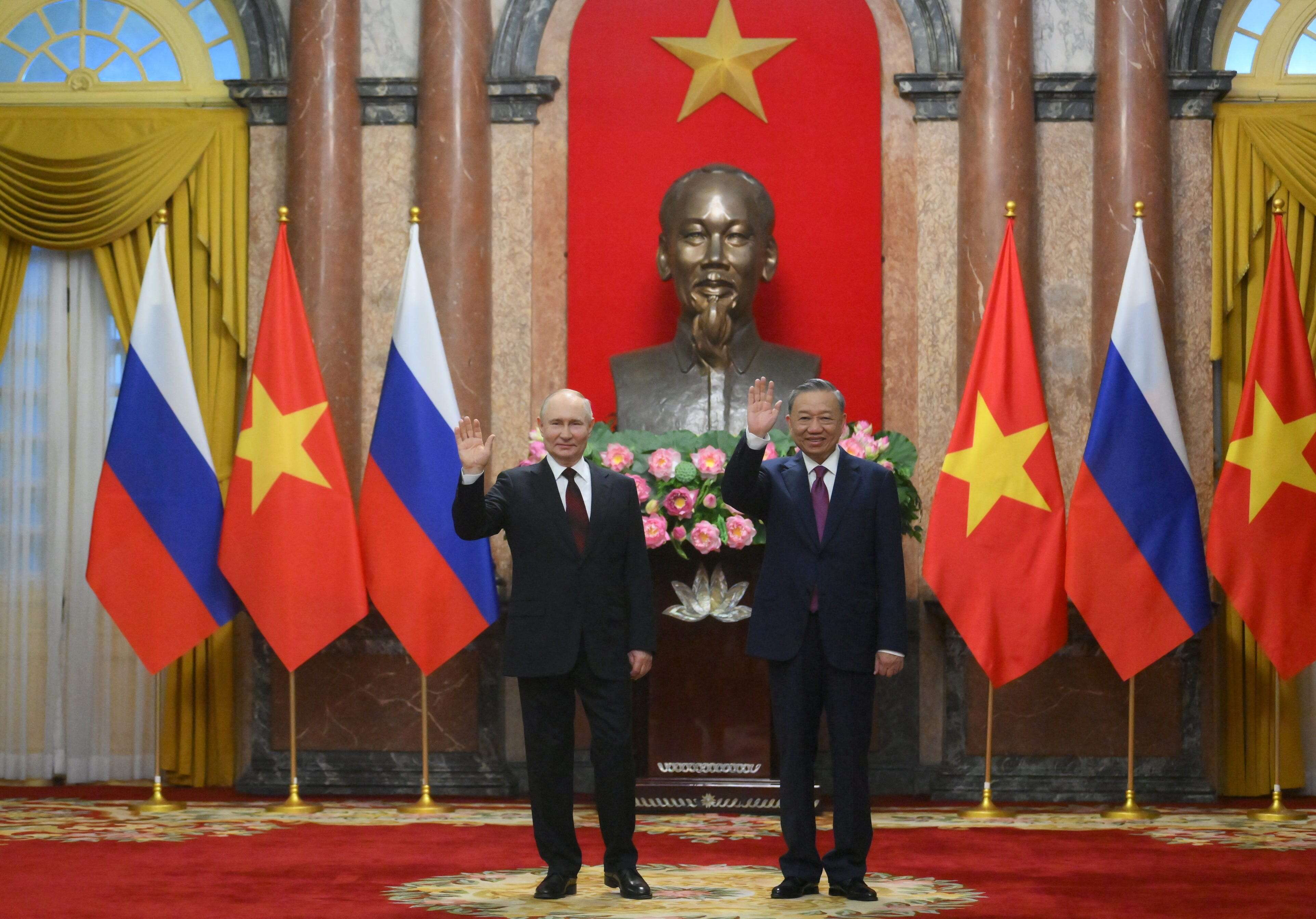 Manufacturing hotspot Vietnam rolled out the red carpet for Putin, and the US is trying to act cool