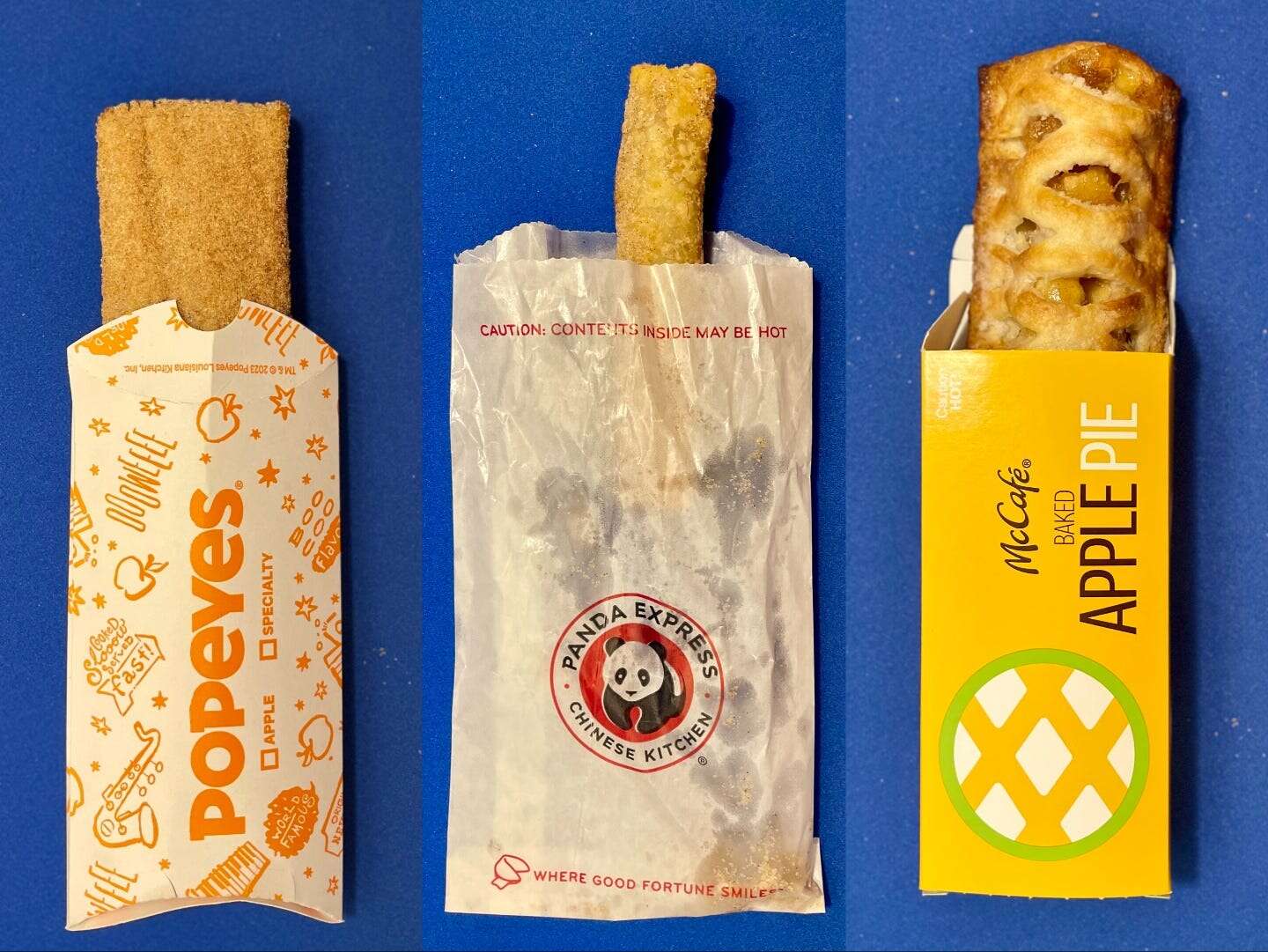 I ranked apple pies from 5 fast-food chains. The least expensive was my favorite.