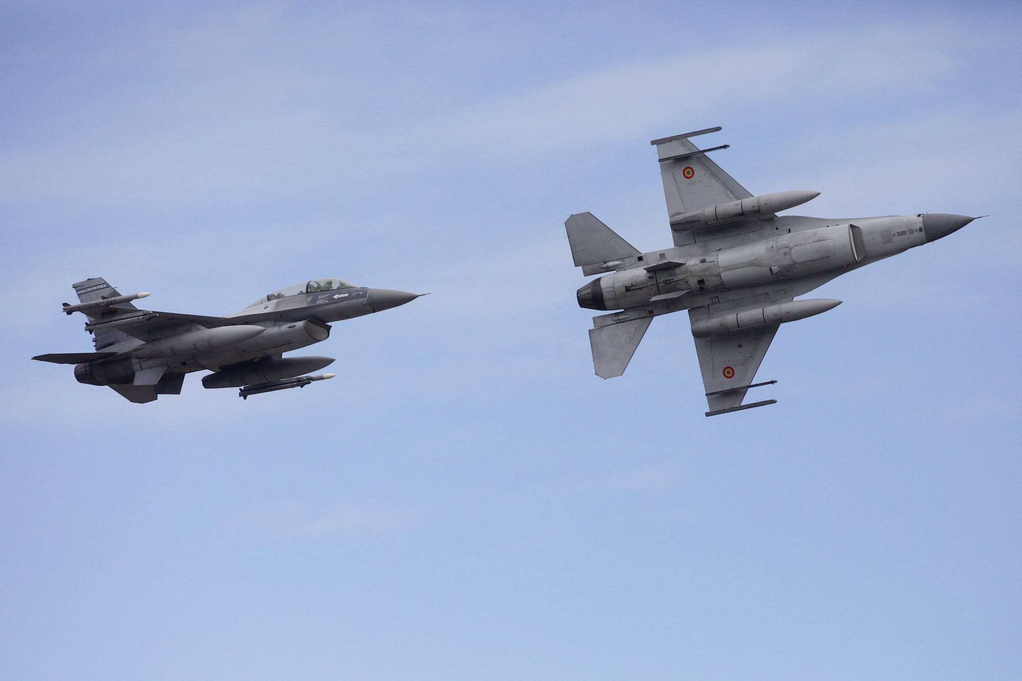 Ukraine's first F-16s from the Netherlands will arrive 'soon,' defense minister says, with export licenses now issued