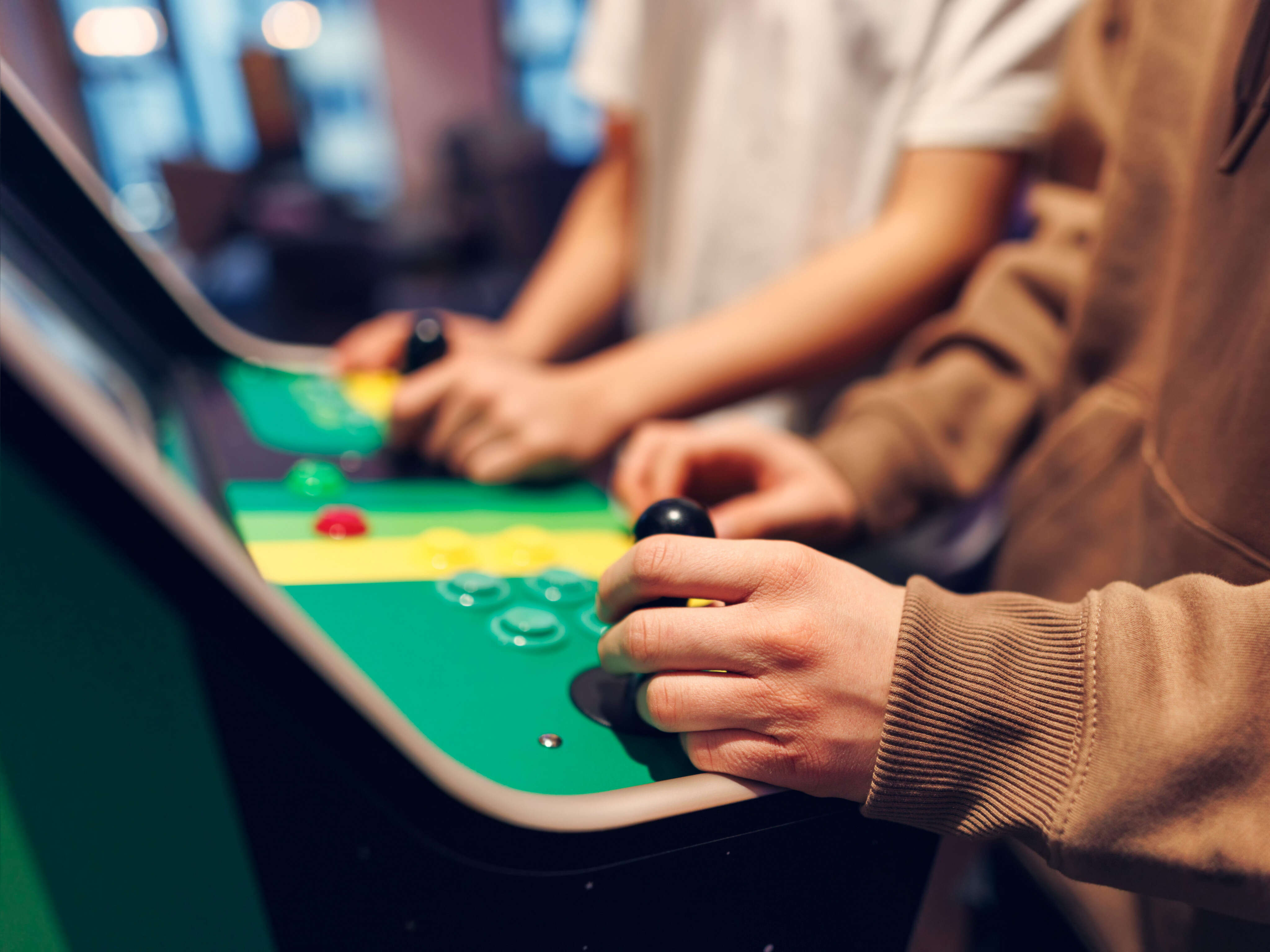 When I travel with my teens, we seek out the nearest arcade. It's the only place we all can easily connect on family vacations.