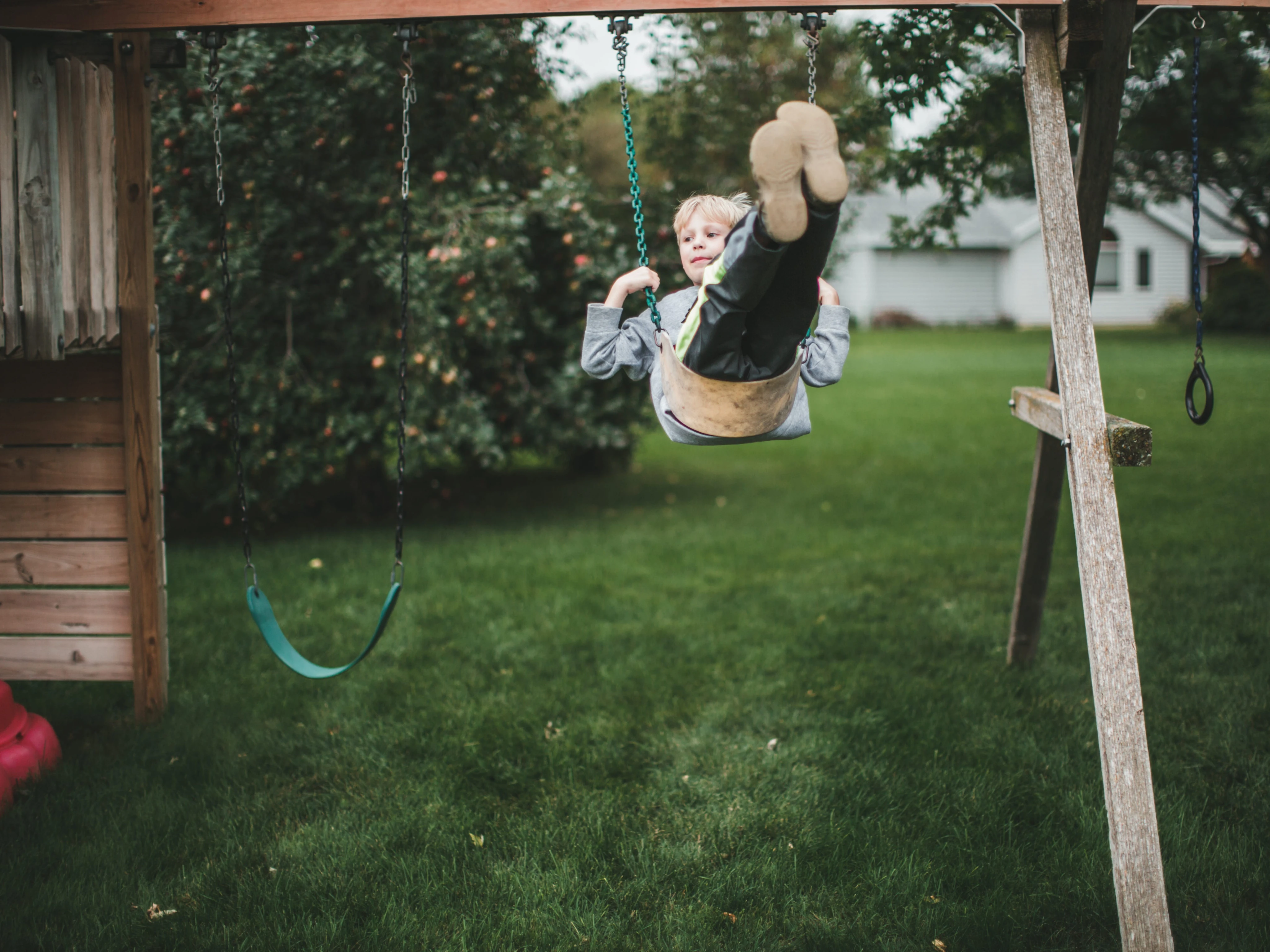 I built a fun, cost-effective backyard for my kids. It's helping us save money by avoiding family summer vacations.