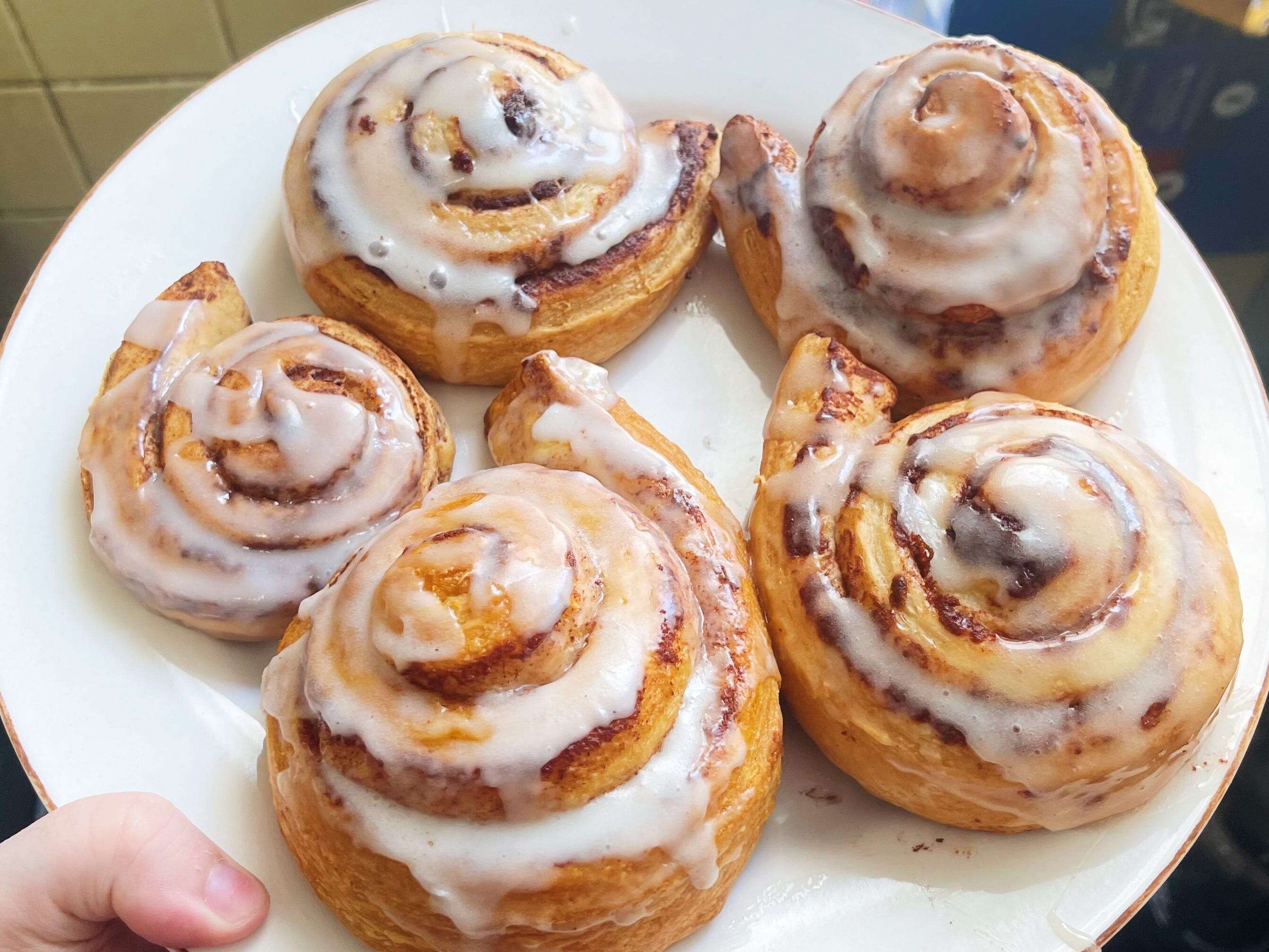 I compared store-bought cinnamon rolls, and the best brand almost tasted like a croissant