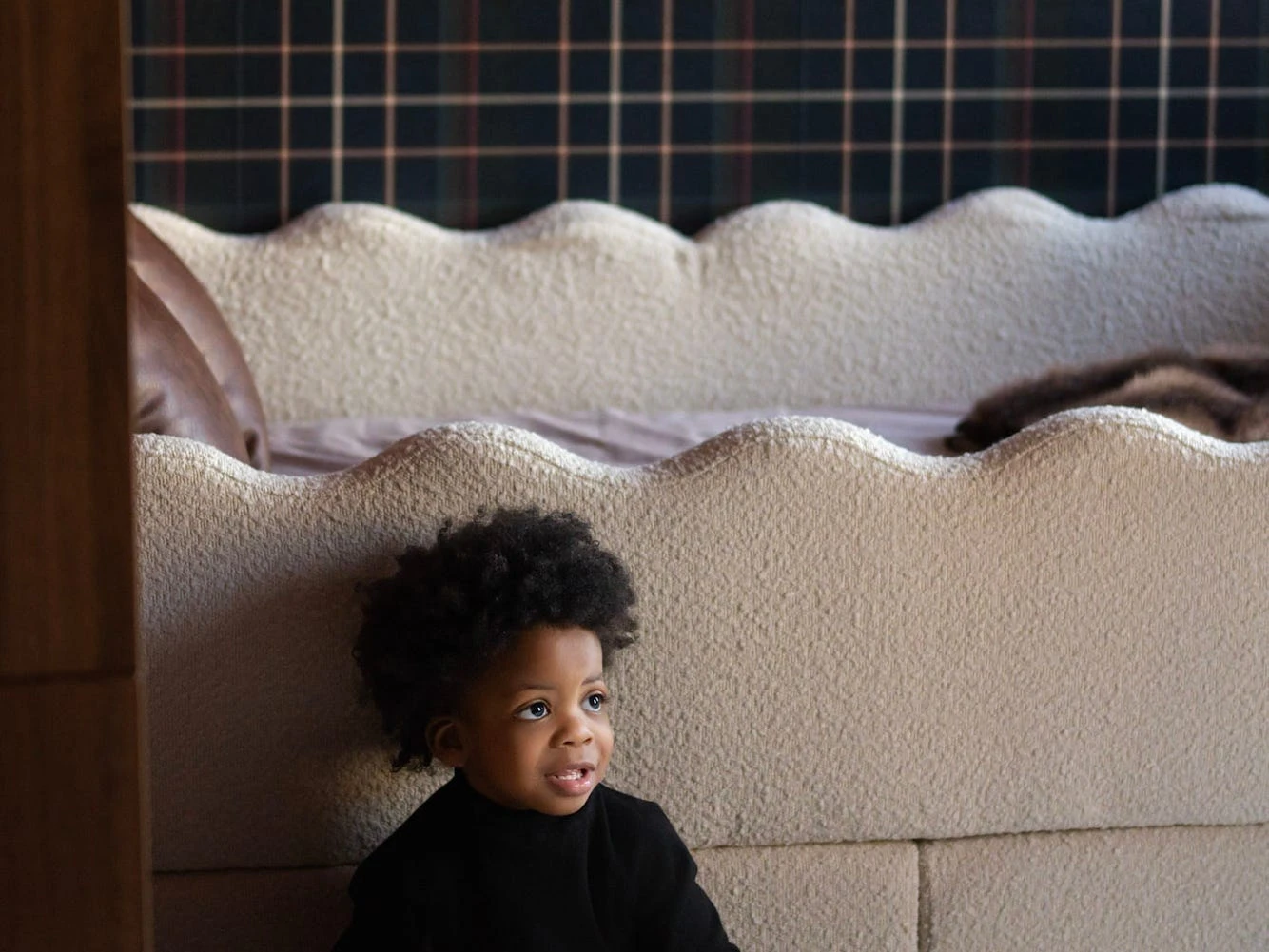 I built my toddler a mini man cave. The room design is helping him to be more independent.