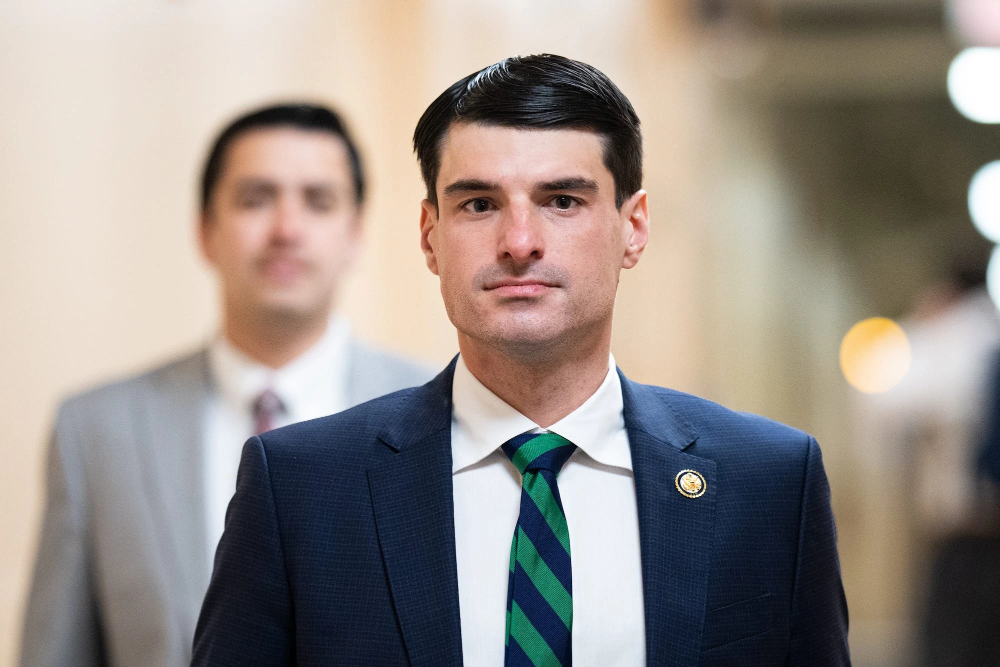 He said he'd ban stock trading in Congress. He's made more than 530 trades since taking office.