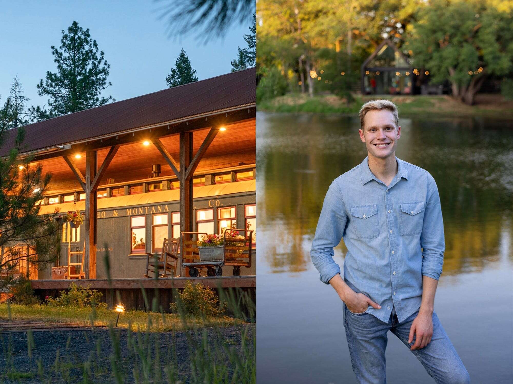 I restored a 1900s train car with my dad and turned it into an Airbnb. Now it's paid for itself.