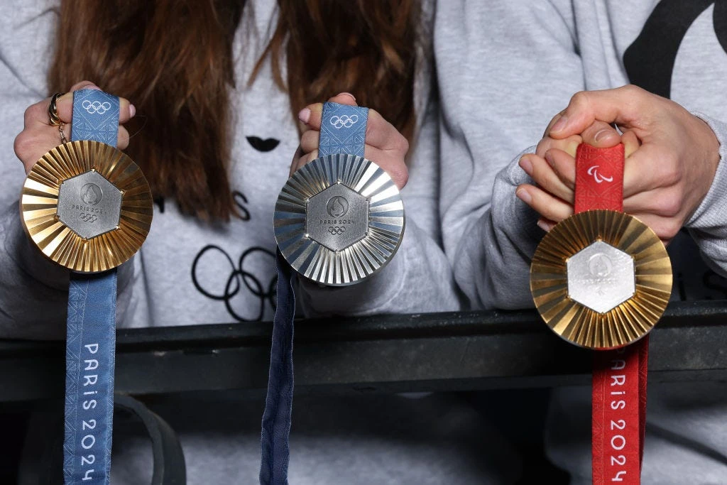 Paris Olympic medals contain pieces of the Eiffel Tower's original iron frame