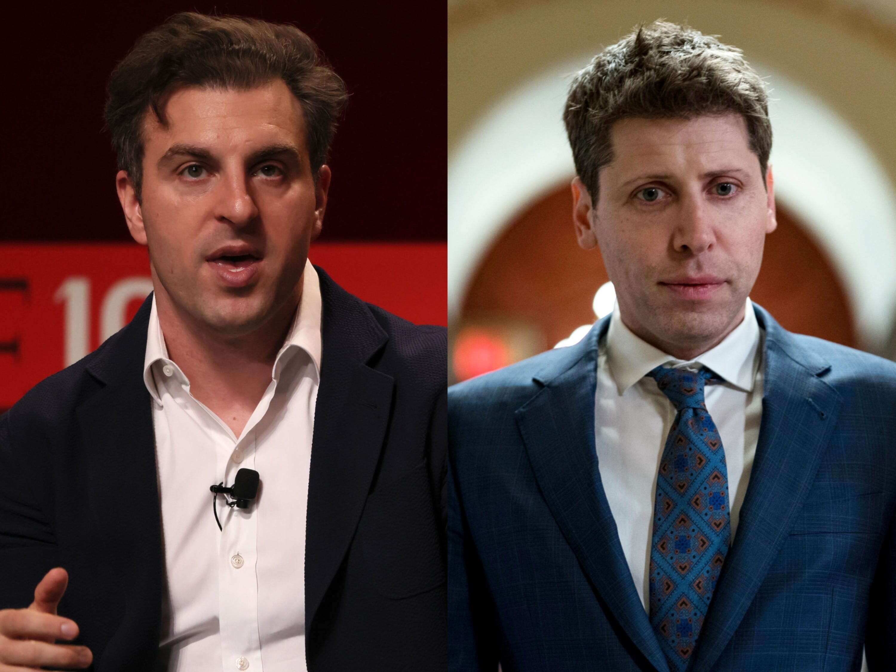 The 'worst moment' of Sam Altman's OpenAI ousting happened just before midnight, Airbnb CEO said