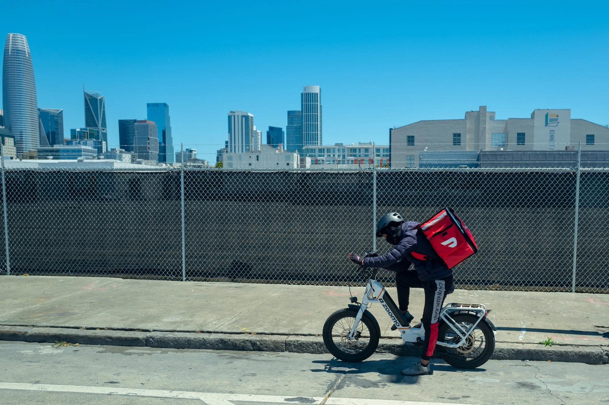 Americans are still ordering food through DoorDash even though things aren't so great right now