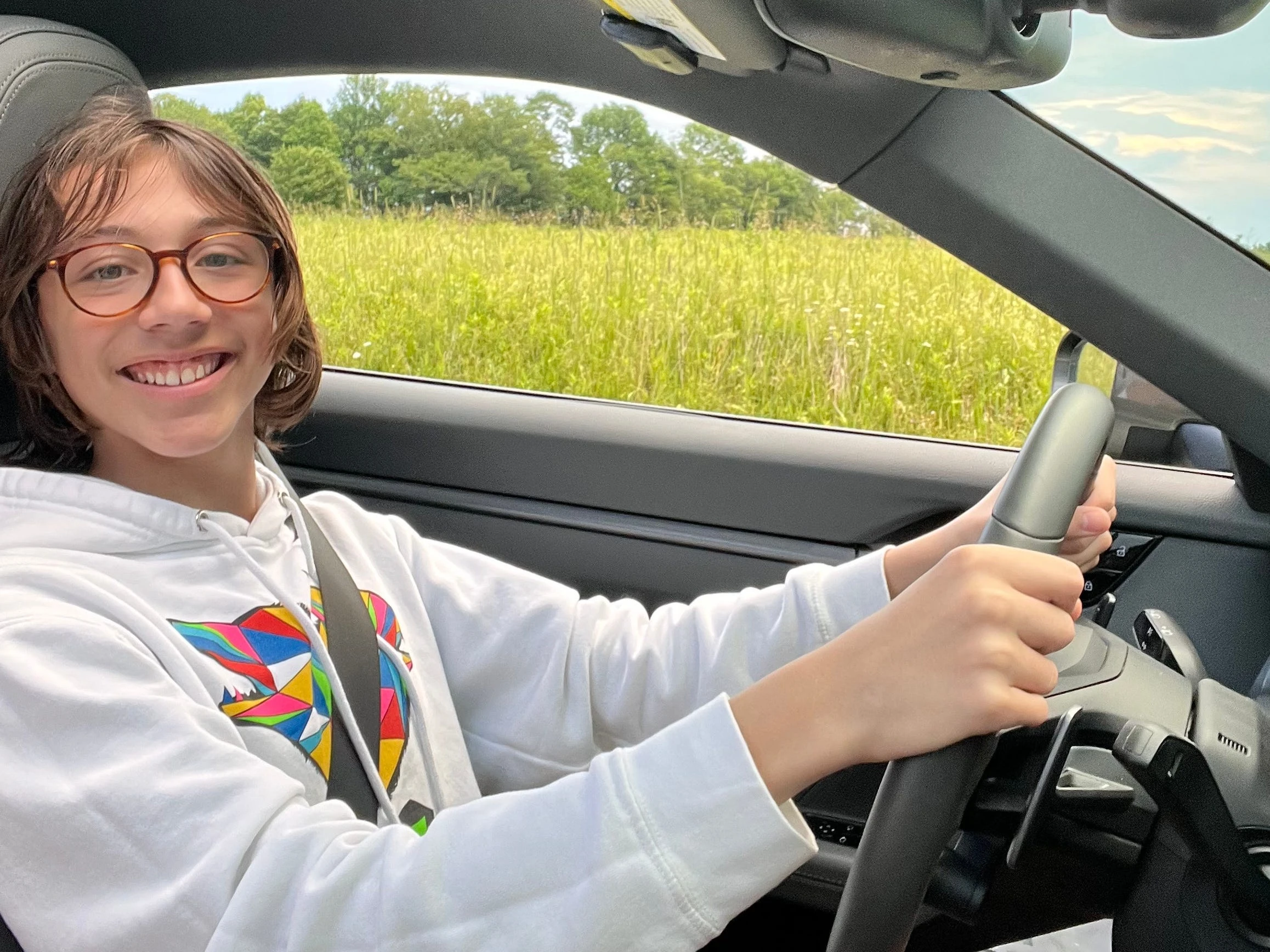 My 17-year-old isn't excited about being able to drive. I get his hesitation.