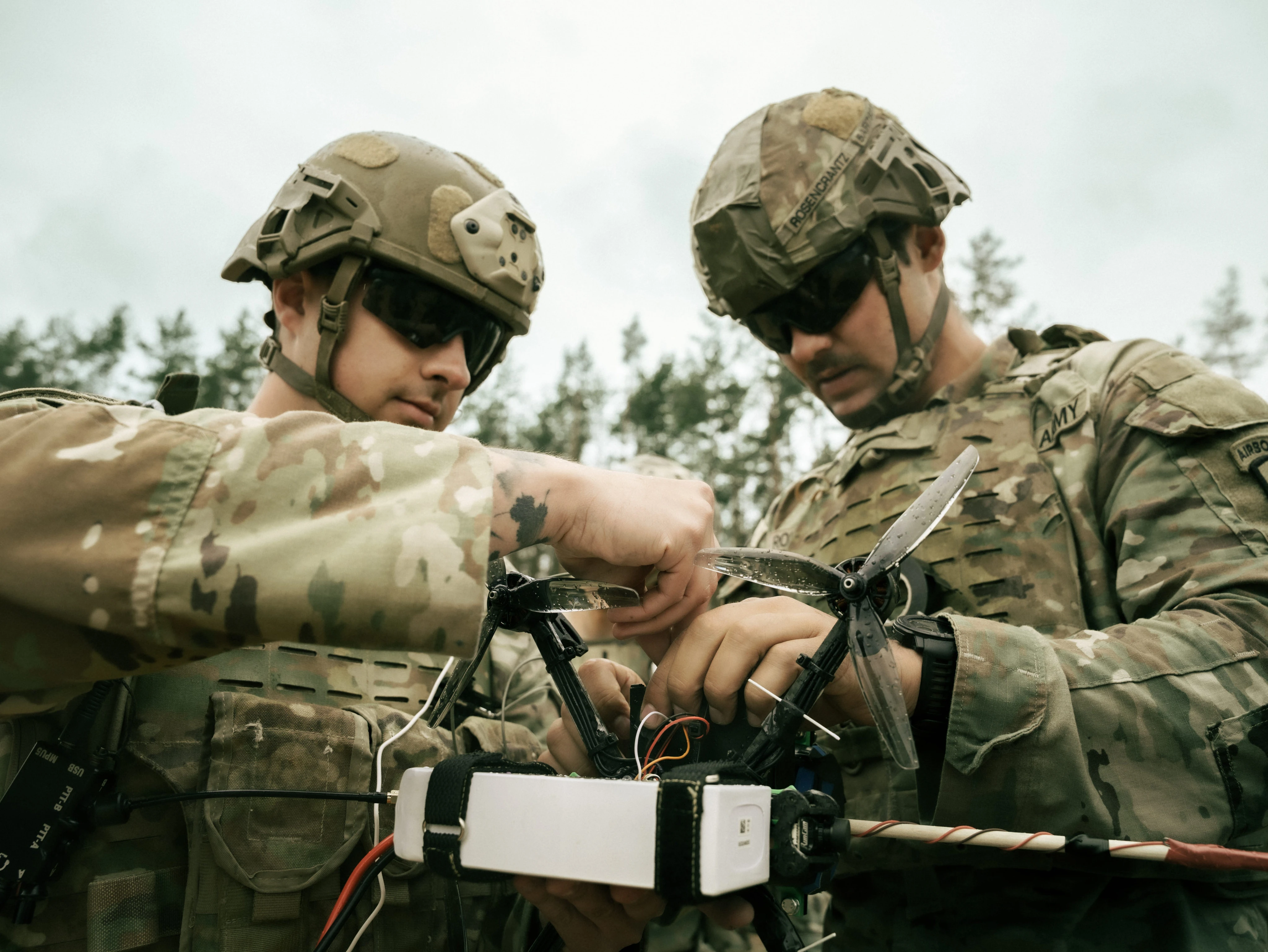 Paratrooper who scored the US Army's first drone-on-drone kill says it felt like a fight out of 'Star Wars.'