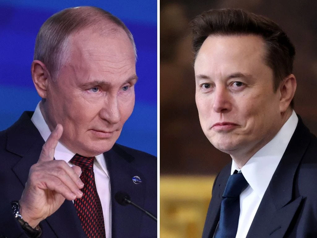 Putin lauds Elon Musk, comparing him to a Soviet rocket pioneer