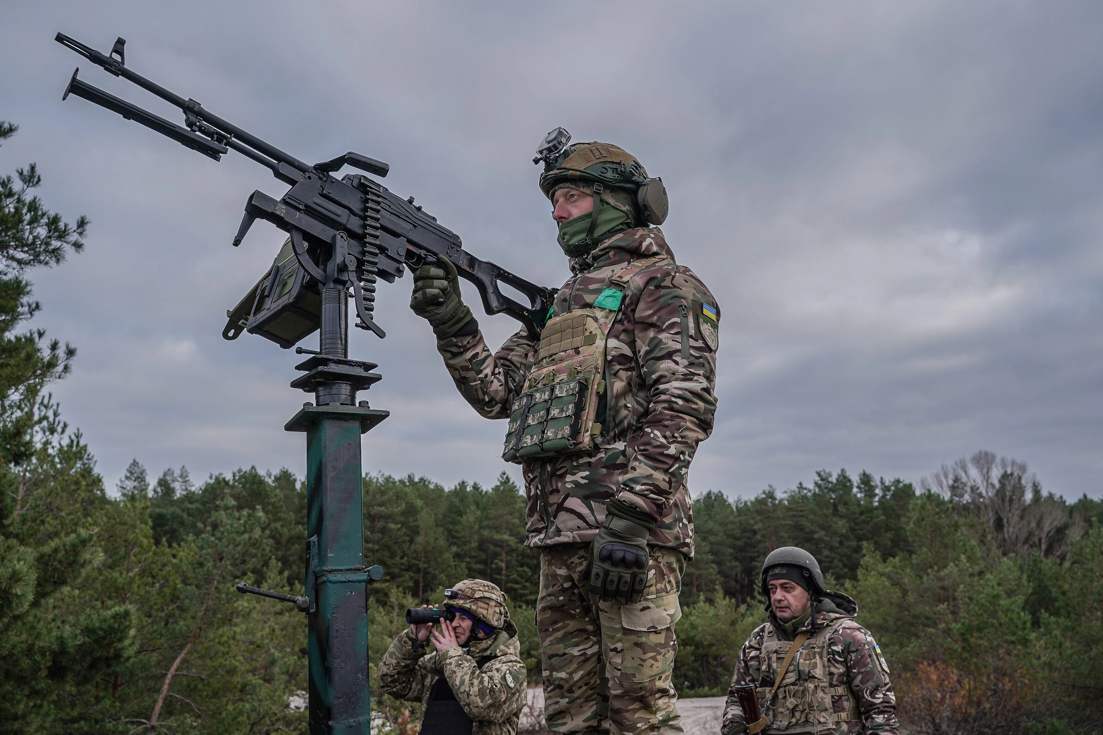 Russia's attack drones are flying higher and faster. A Ukrainian air defender says old machine guns aren't enough to kill them anymore.
