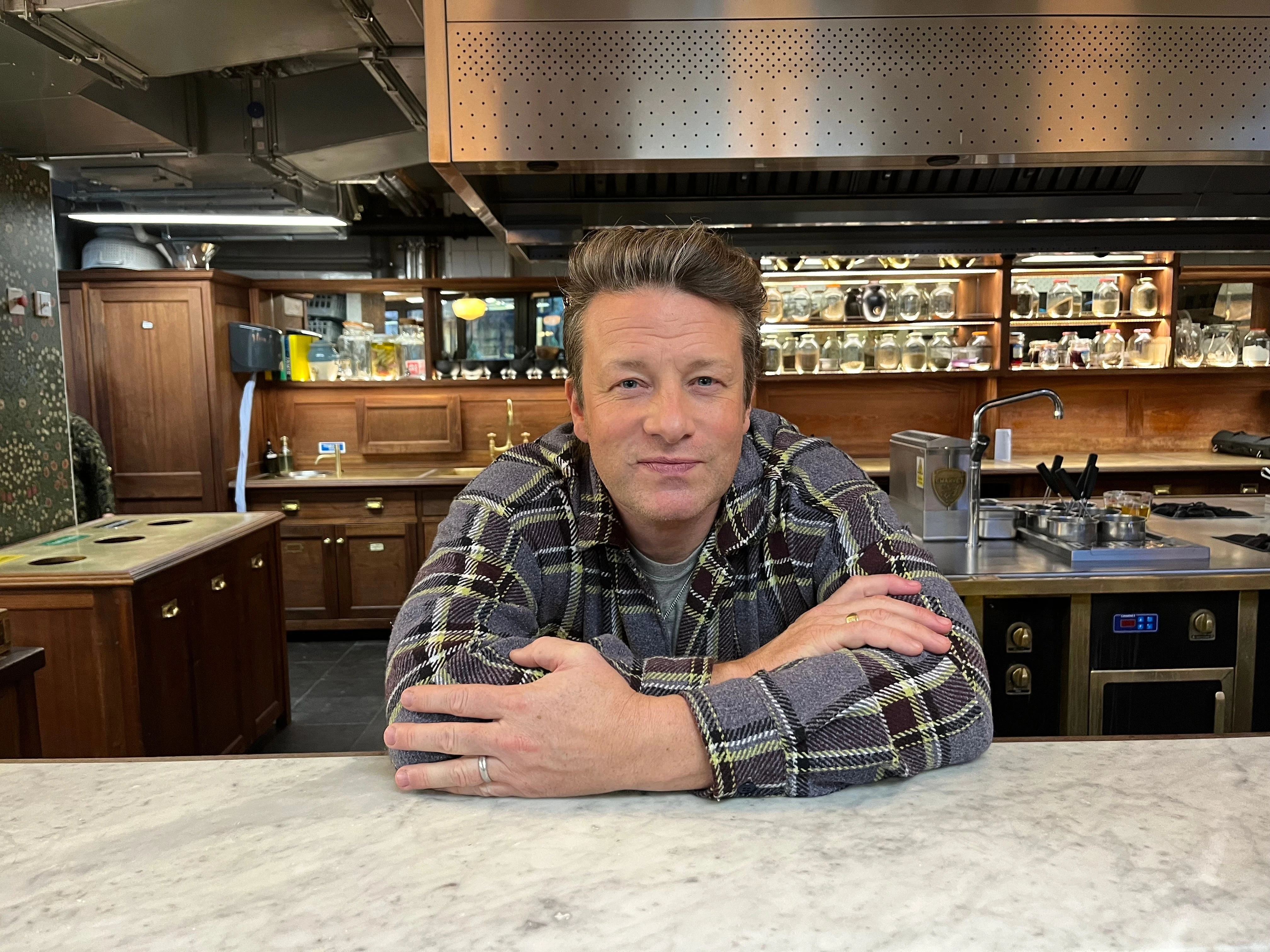 Jamie Oliver says teaching his kids how to cook didn't keep them away from junk food
