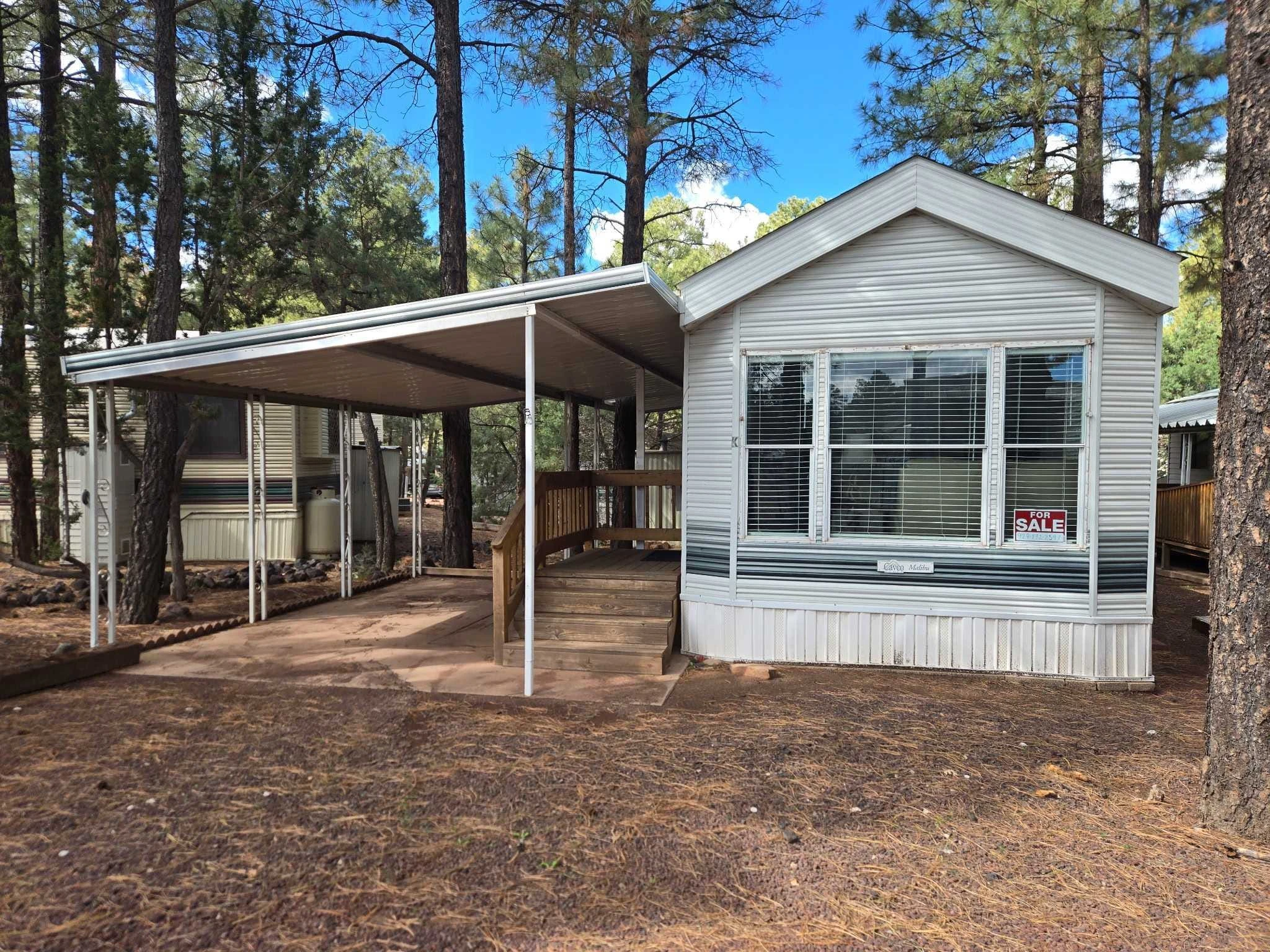 We couldn't afford to pay for my mom's dementia assisted living anymore. She moved into a tiny house next door to me.