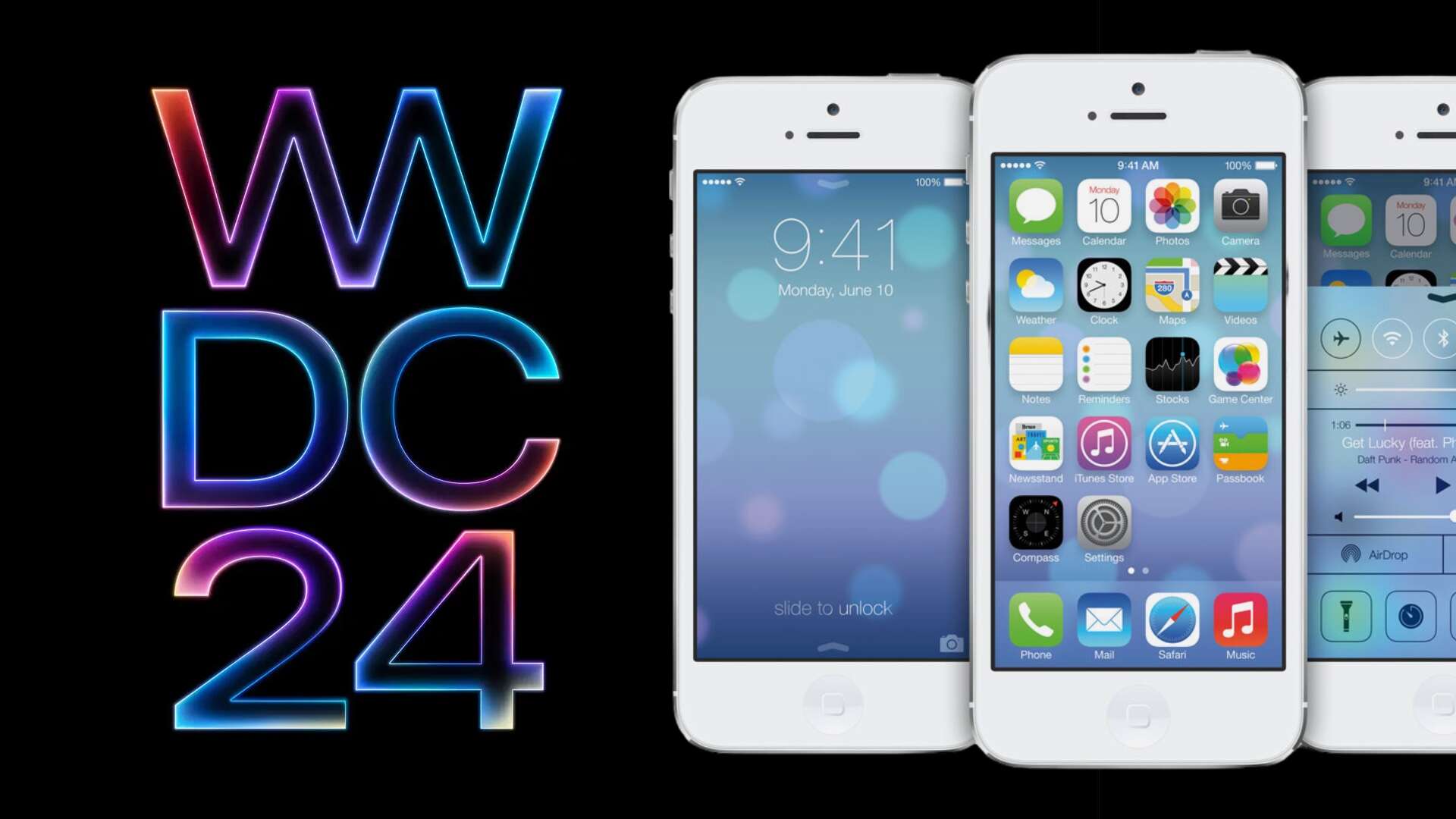 WWDC 2024 shares a very unique relationship with iOS 7