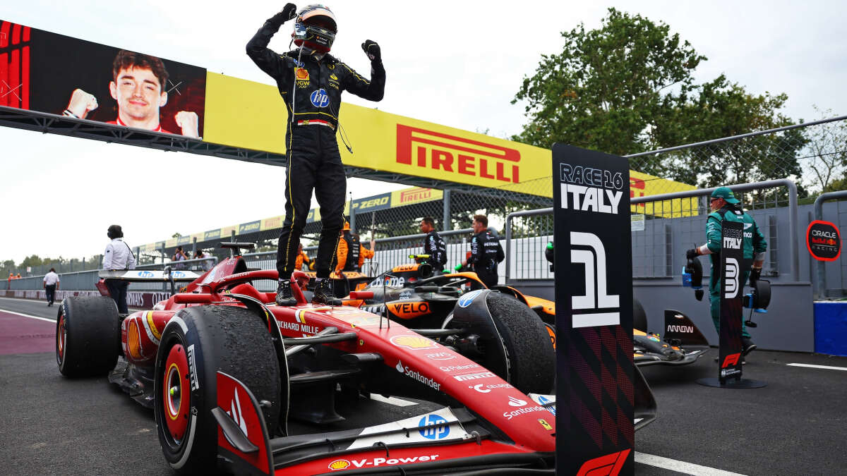 Charles Leclerc delights home F1 fans with Italian GP victory