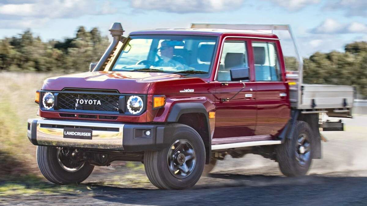 Toyota Land Cruiser 70-Series drops V8 diesel, gets new five-speed manual